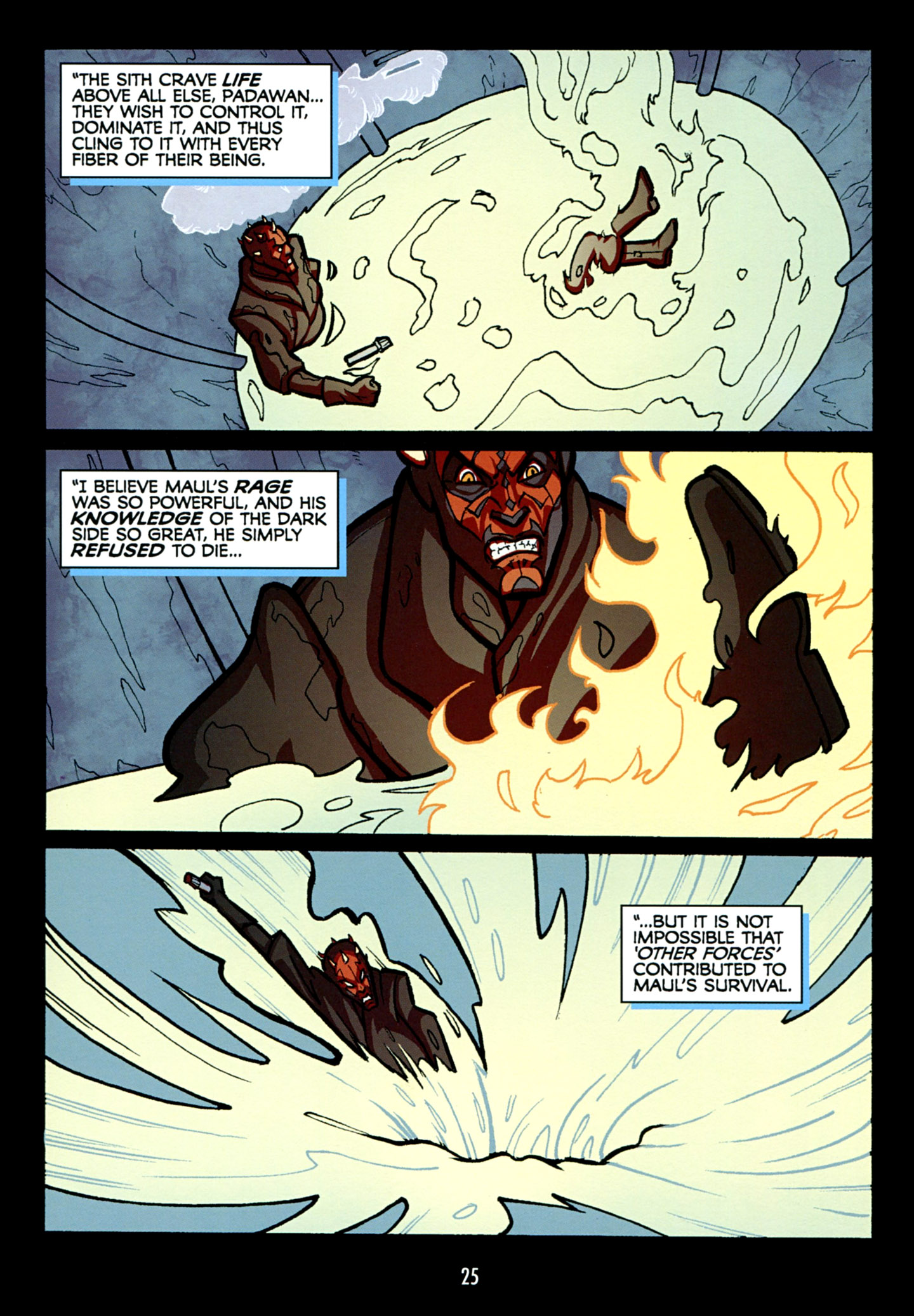 Read online Star Wars: The Clone Wars - The Sith Hunters comic -  Issue # Full - 26