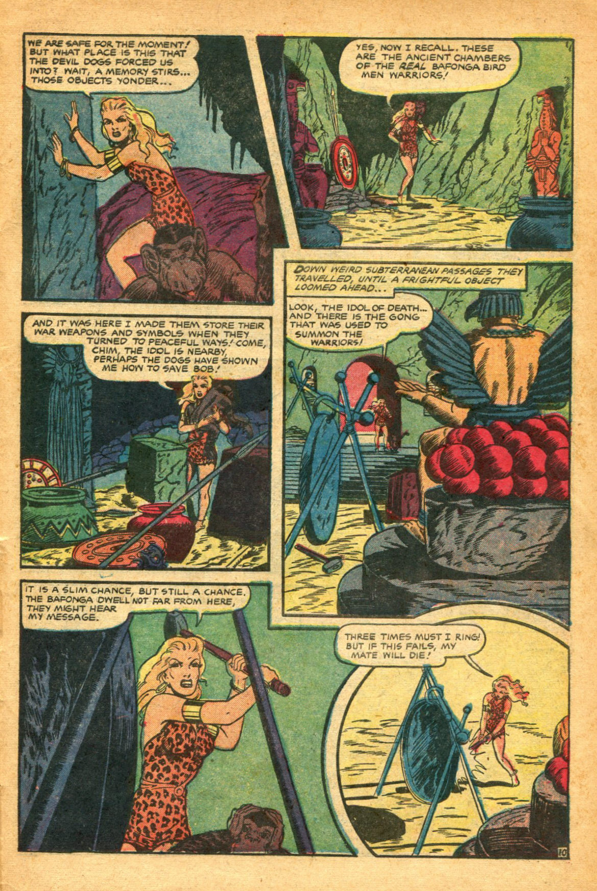 Read online Sheena, Queen of the Jungle (1942) comic -  Issue #14 - 31