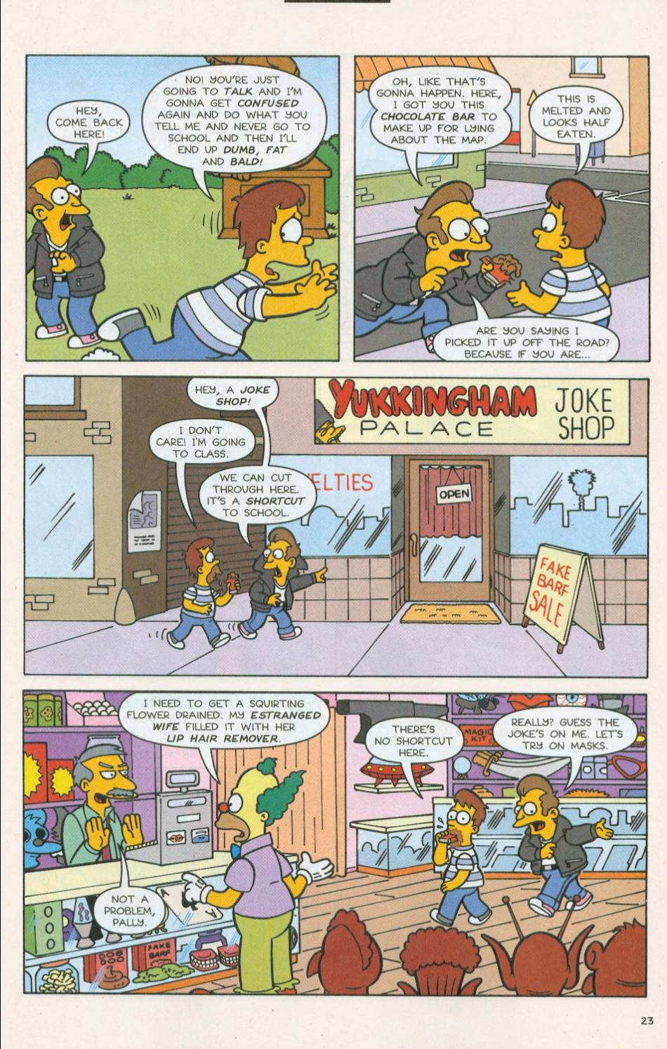 Read online Simpsons Comics comic -  Issue #75 - 24
