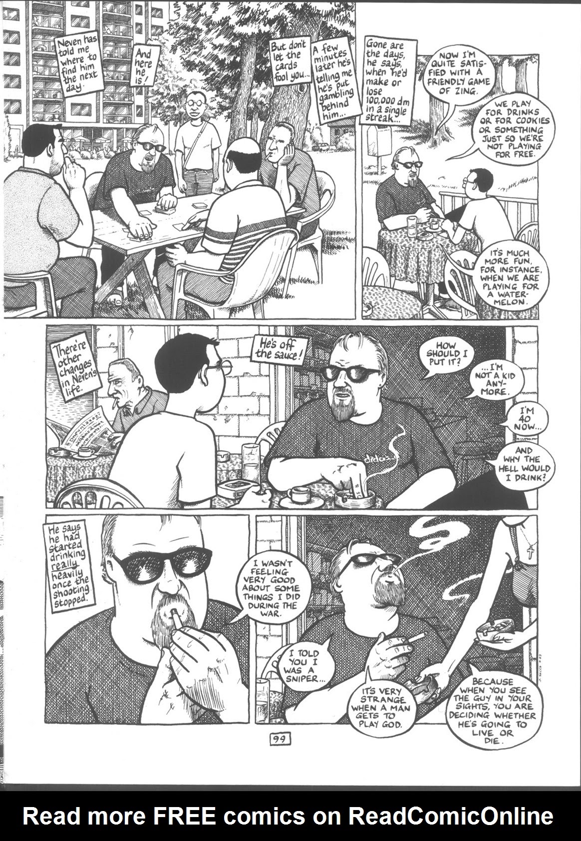 Read online The Fixer: A Story from Sarajevo comic -  Issue # TPB - 103