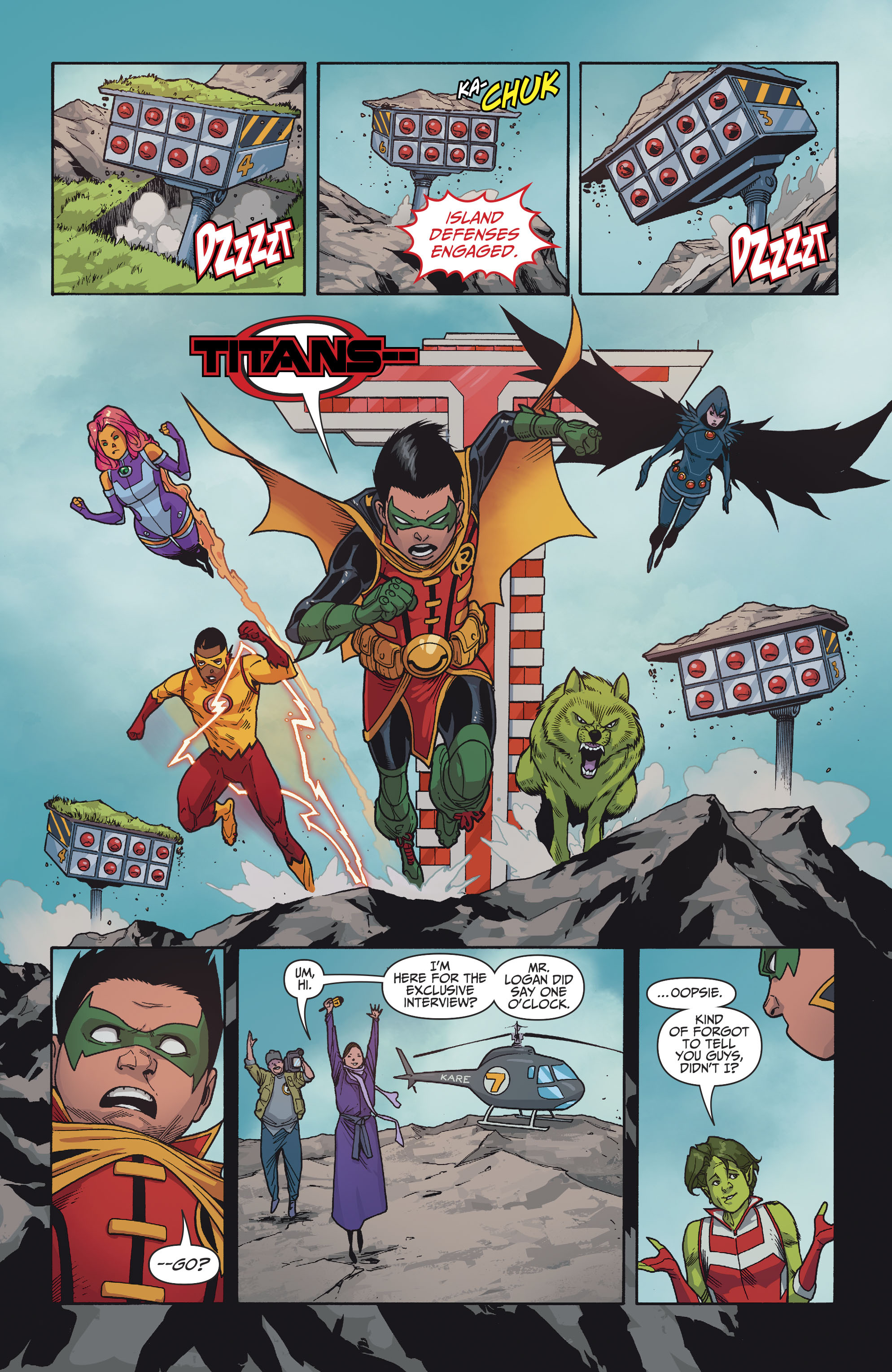 Read online Teen Titans (2016) comic -  Issue #6 - 9
