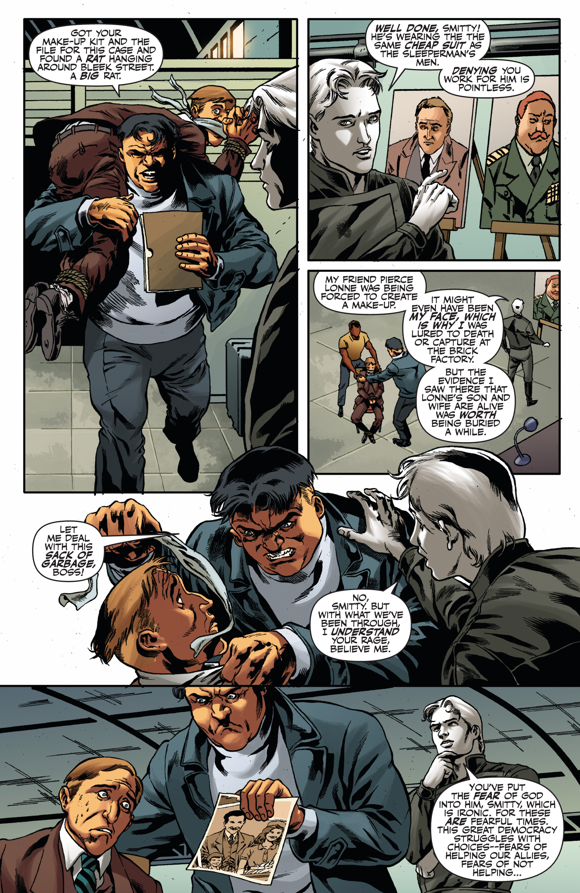 Read online Justice Inc.: The Avenger comic -  Issue #6 - 12