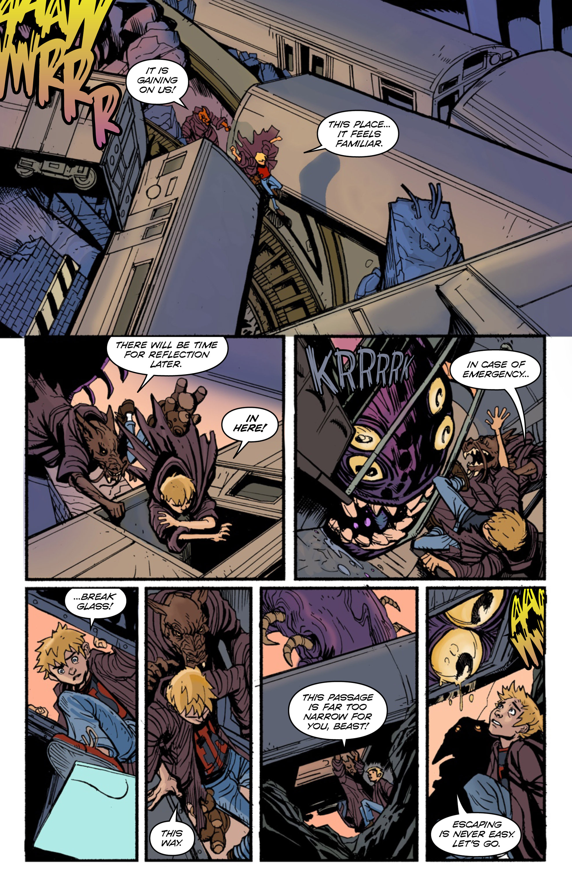 Read online The Only Living Boy comic -  Issue #3 - 9