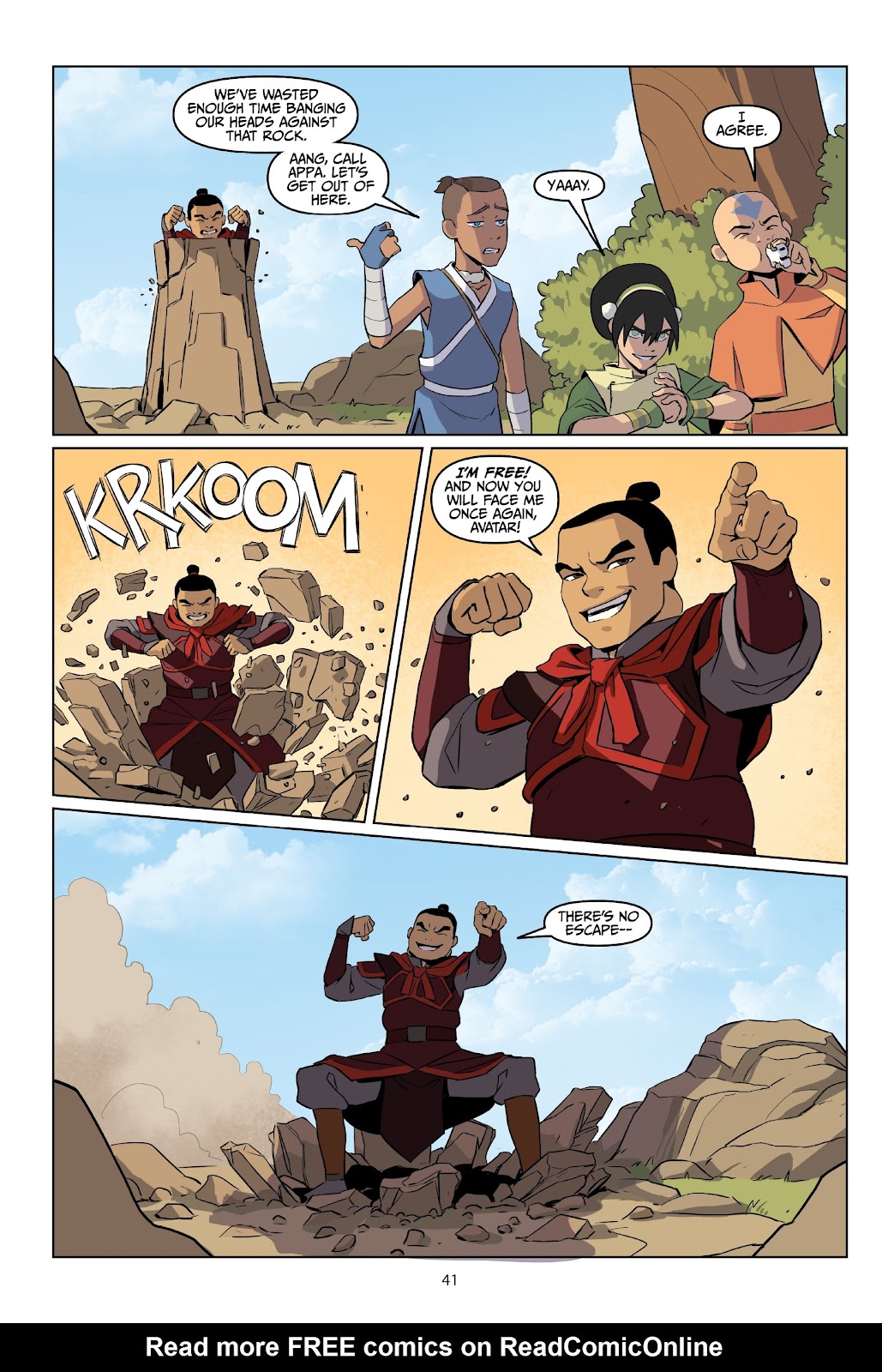 Avatar: The Last Airbender—Katara and the Pirate's Silver issue TPB - Page 42