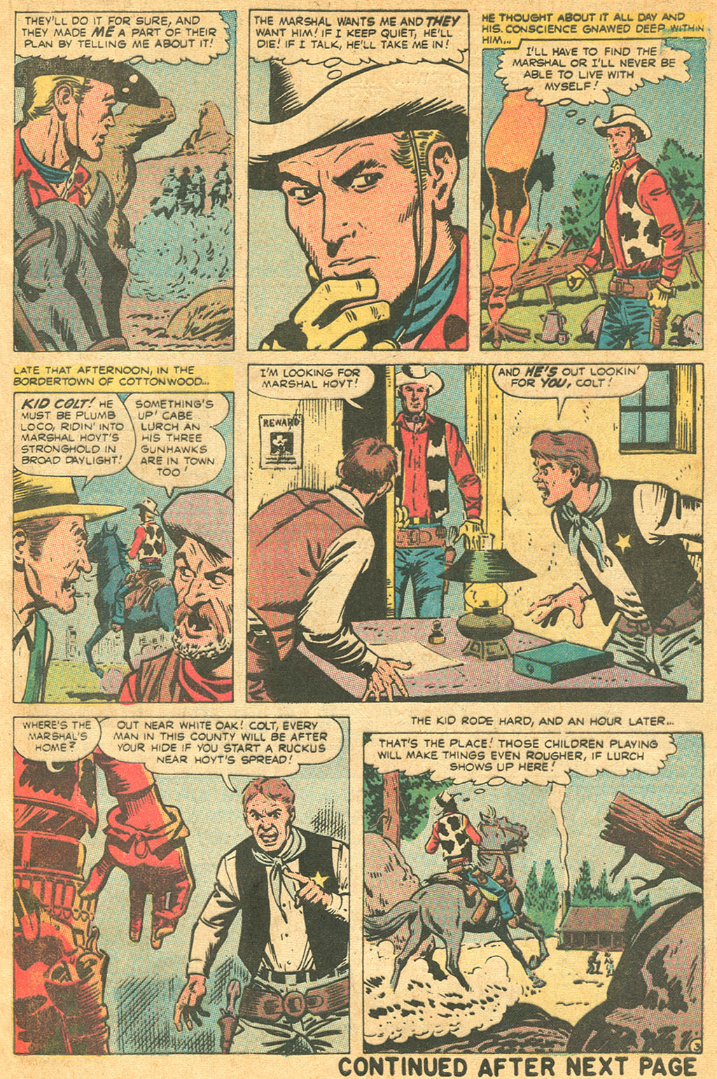 Read online Kid Colt Outlaw comic -  Issue #145 - 5