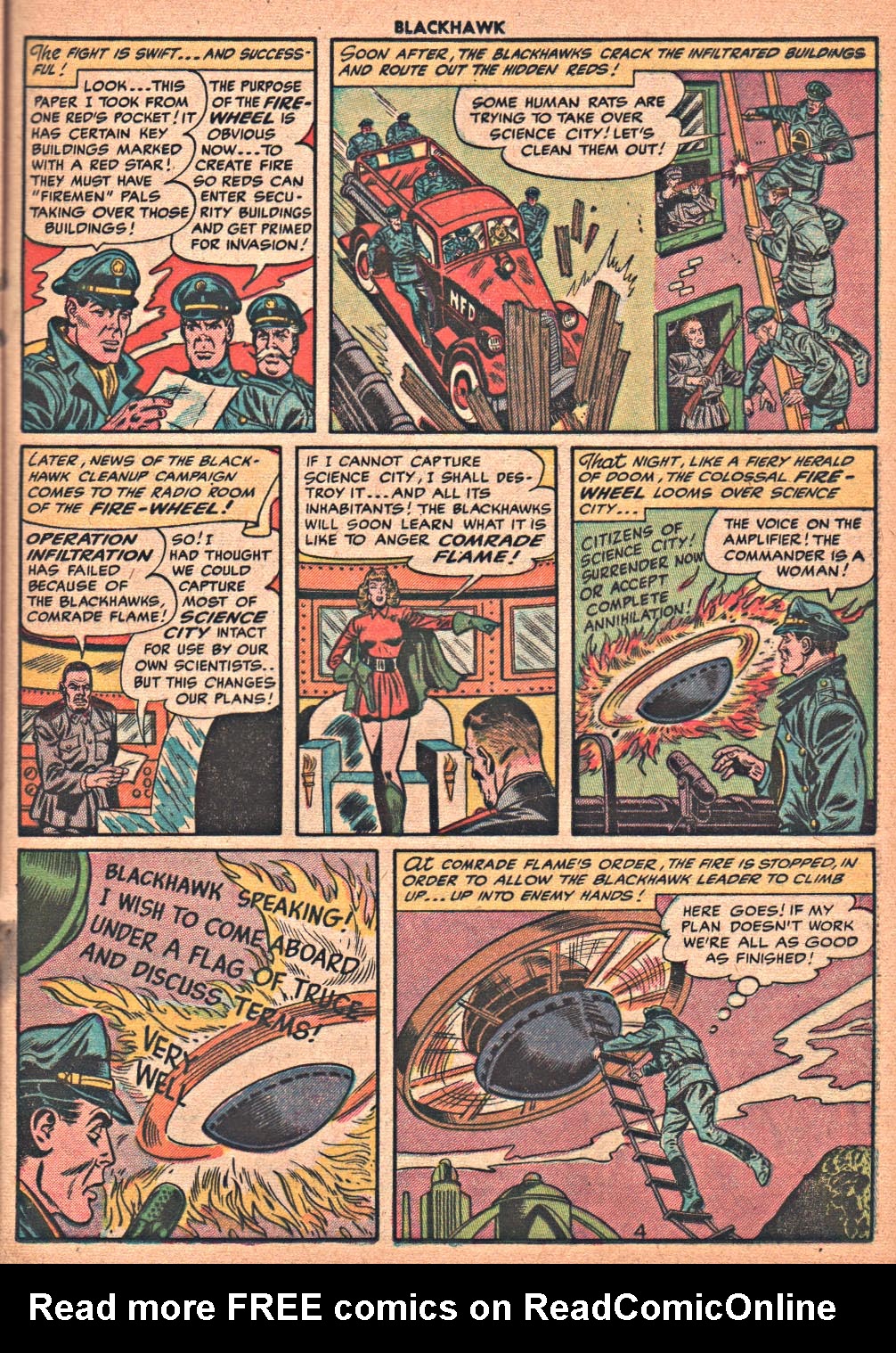 Read online Blackhawk (1957) comic -  Issue #85 - 21