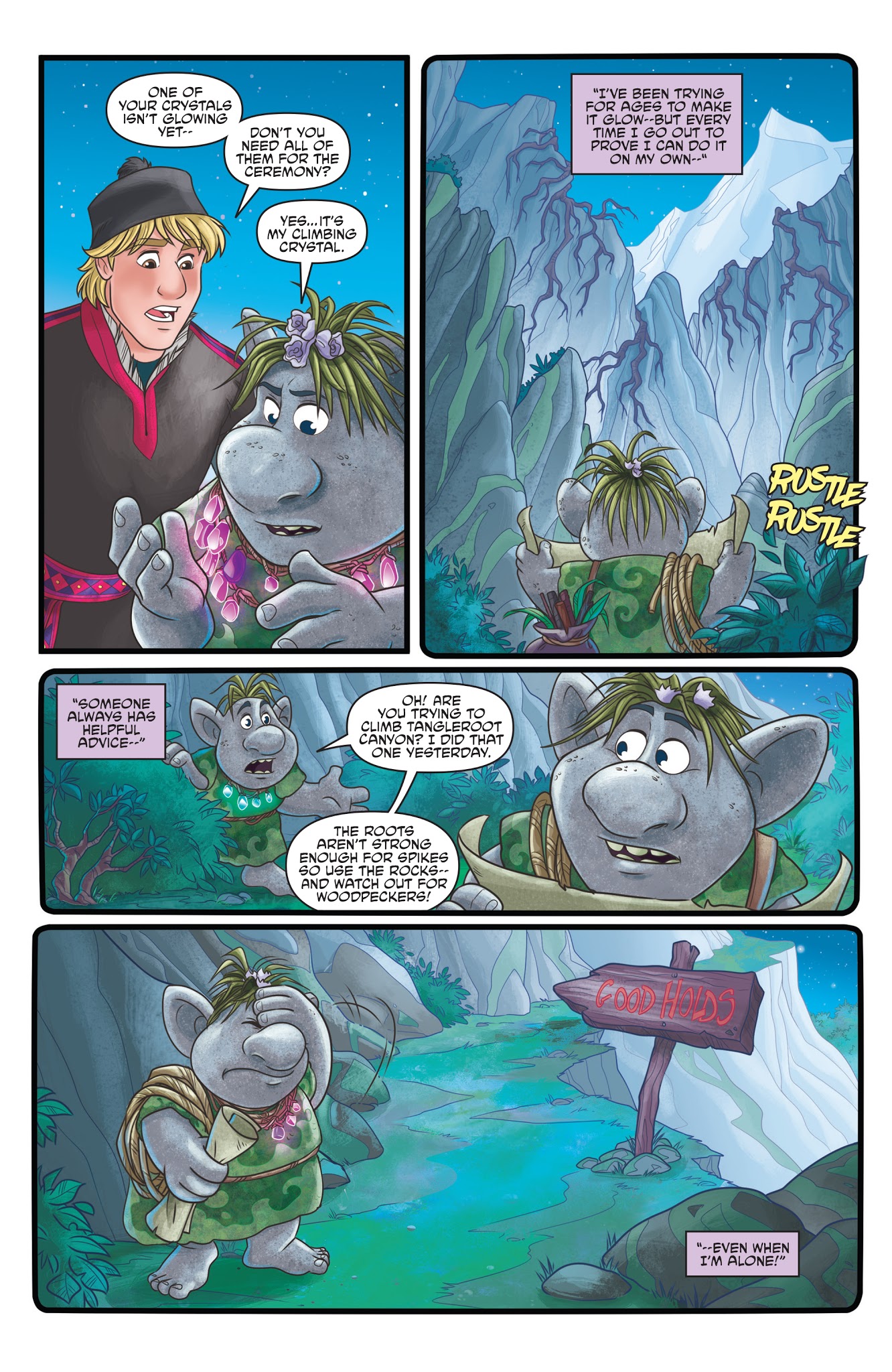 Read online Disney Frozen comic -  Issue #4 - 4