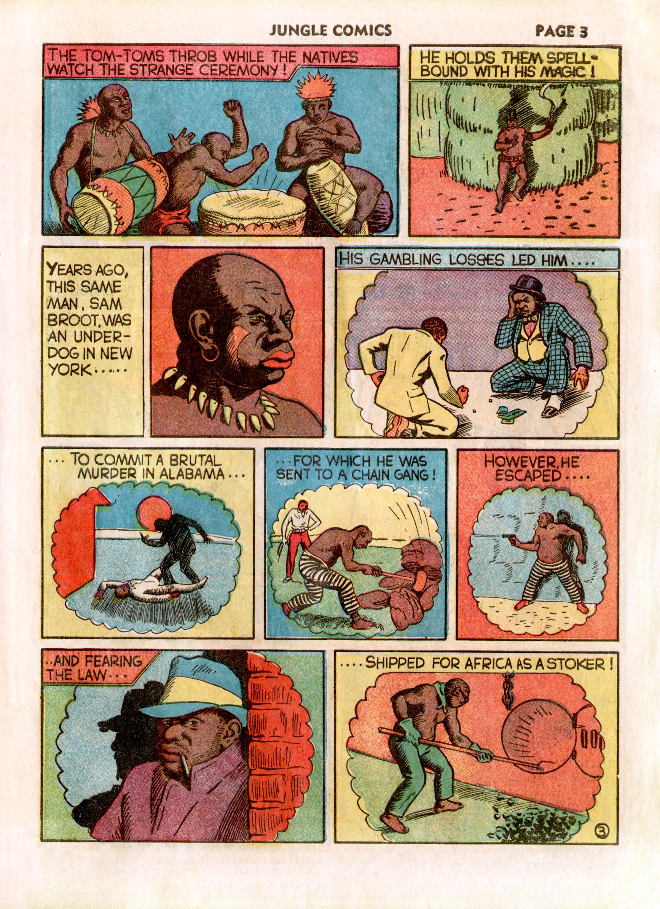Read online Jungle Comics comic -  Issue #3 - 5