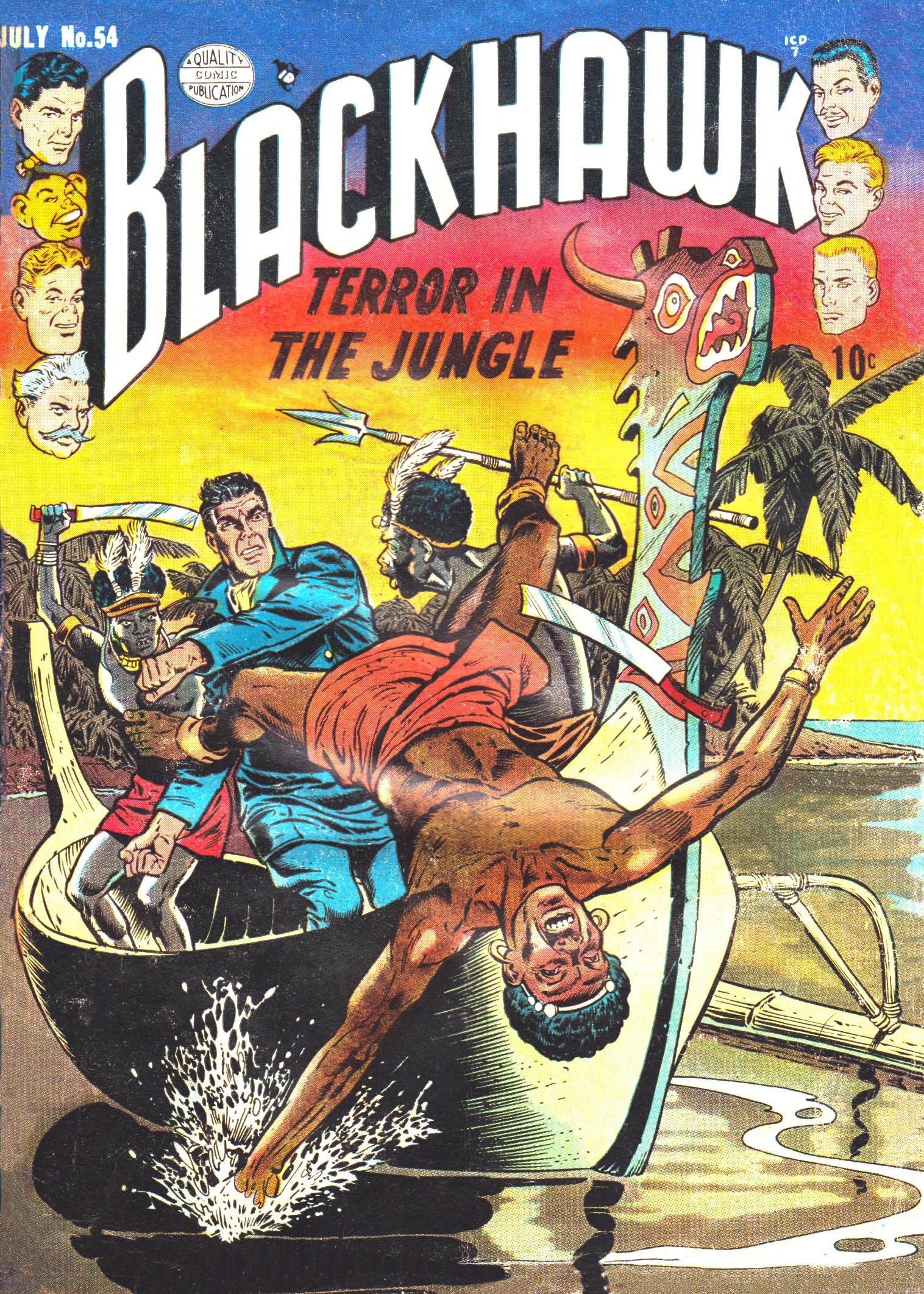 Read online Blackhawk (1957) comic -  Issue #54 - 1