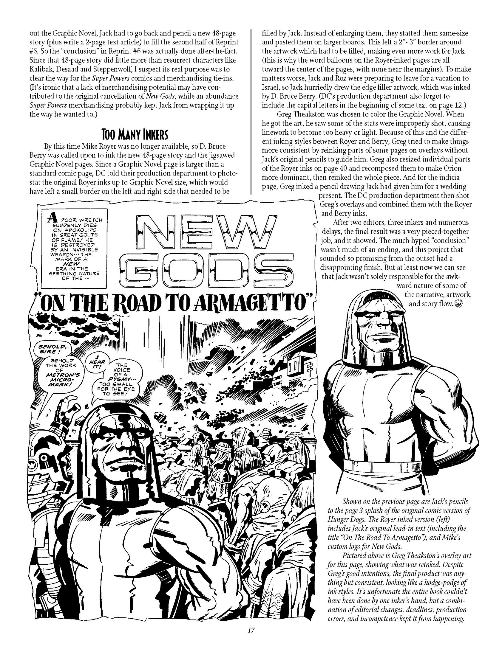 Read online The Jack Kirby Collector comic -  Issue #6 - 17