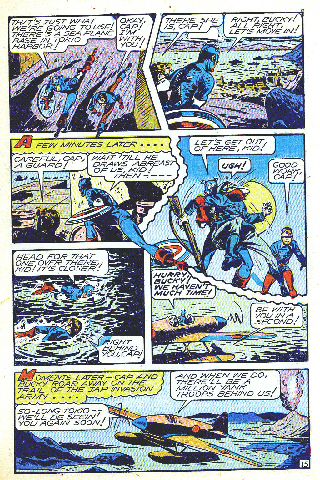 Read online Captain America Comics comic -  Issue #42 - 17