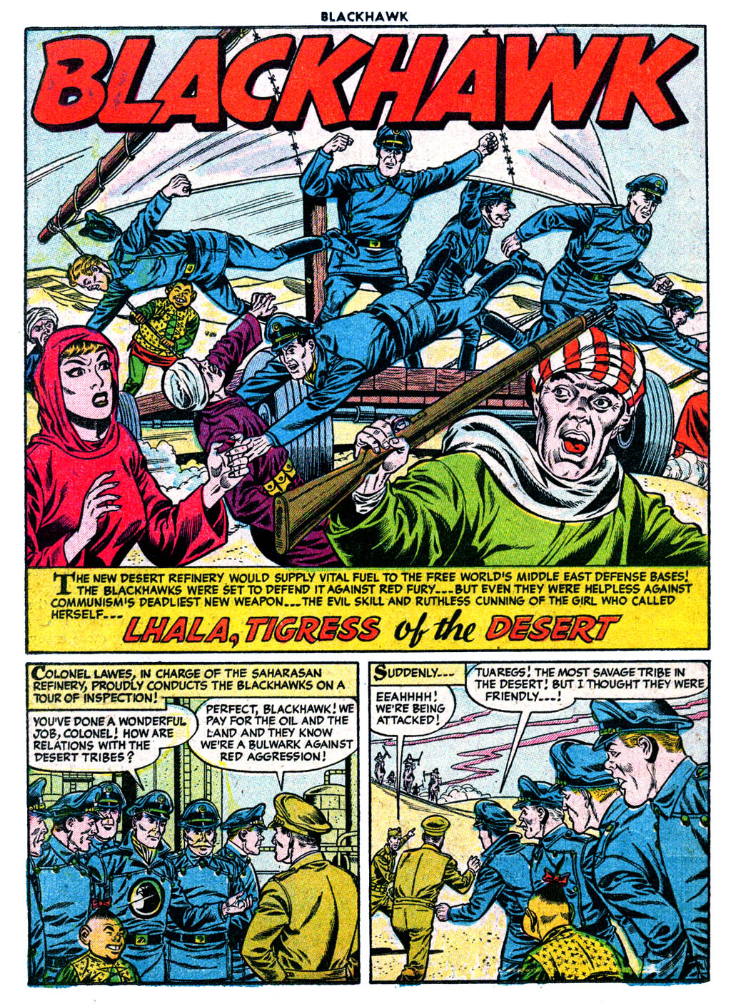 Read online Blackhawk (1957) comic -  Issue #95 - 26