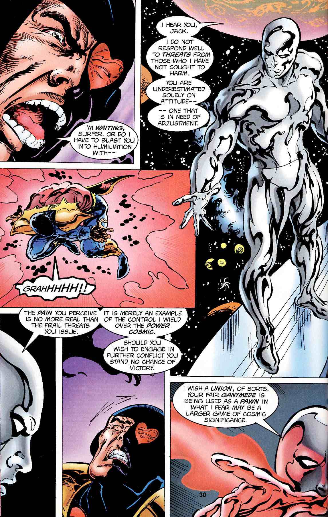 Read online Cosmic Powers Unlimited comic -  Issue #3 - 21