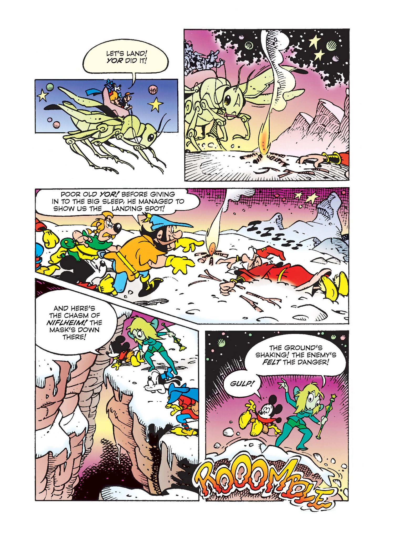 Read online Mickey Mouse and the Sleeping Beauty in the Stars comic -  Issue #2 - 21