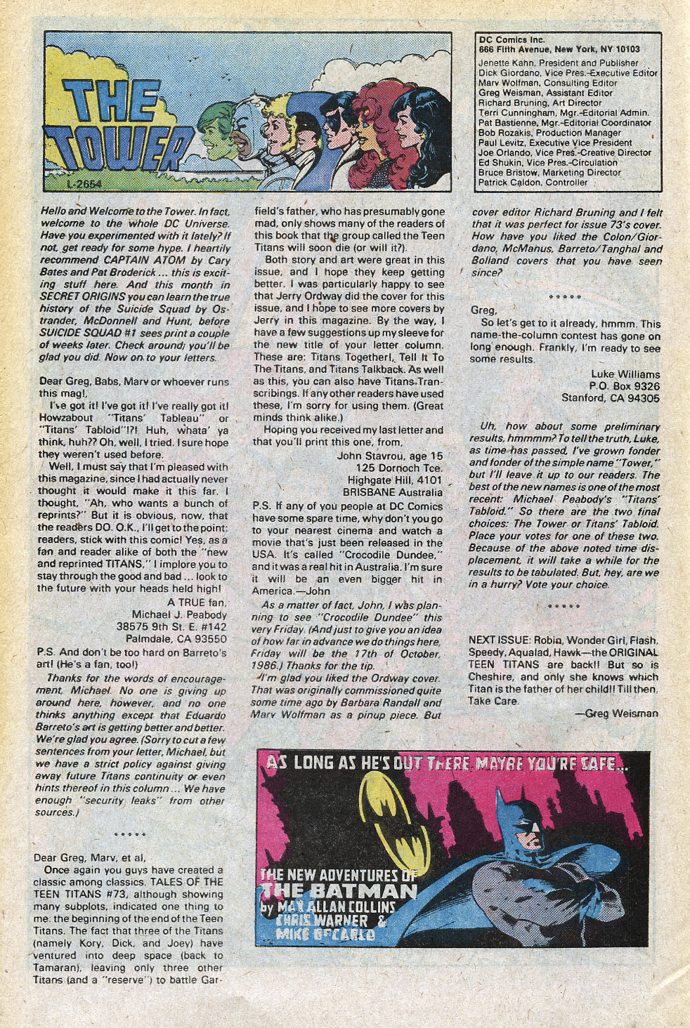 Read online Tales of the Teen Titans comic -  Issue #78 - 30