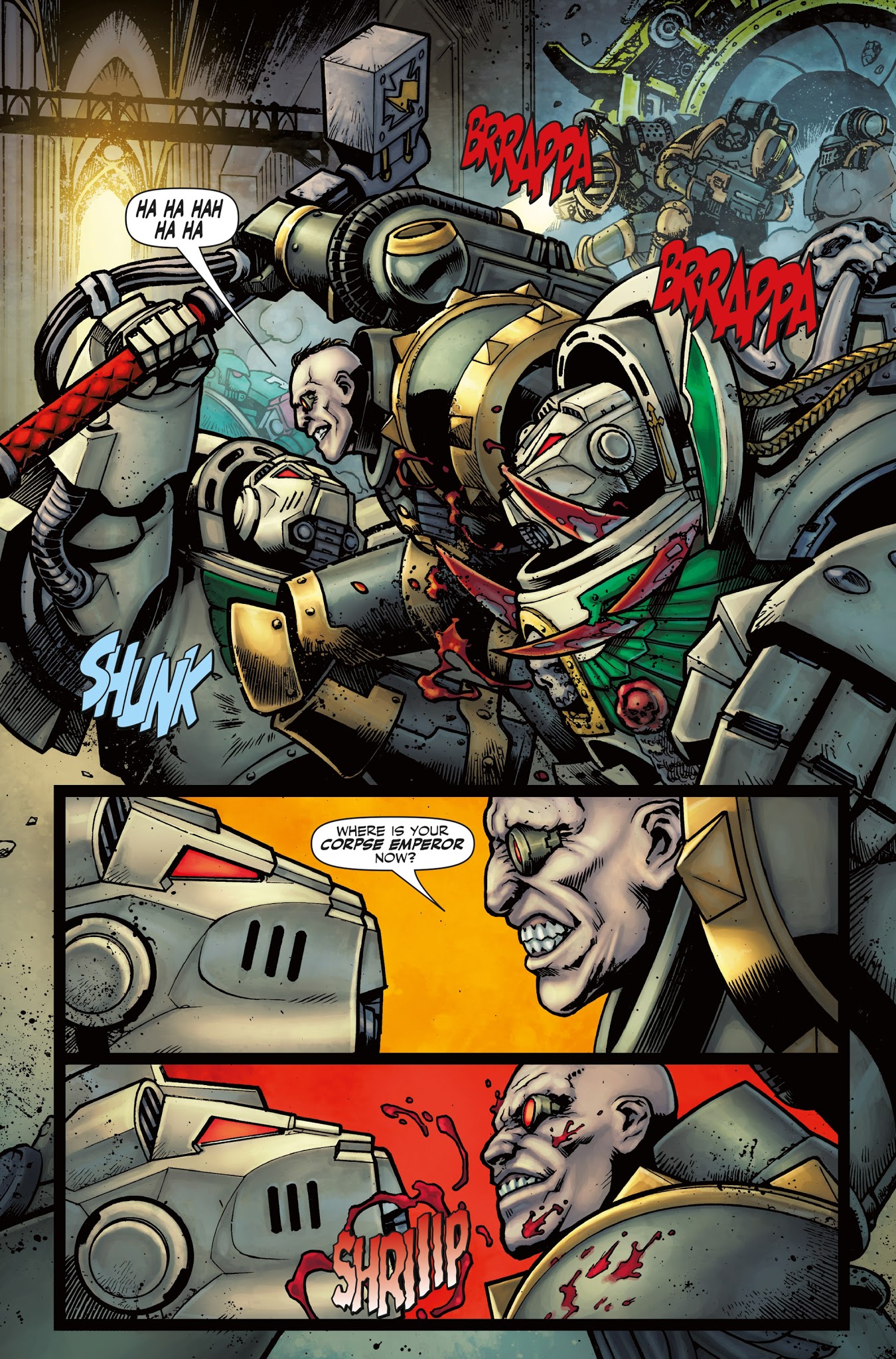 Read online Warhammer 40,000: Will of Iron comic -  Issue #11 - 4