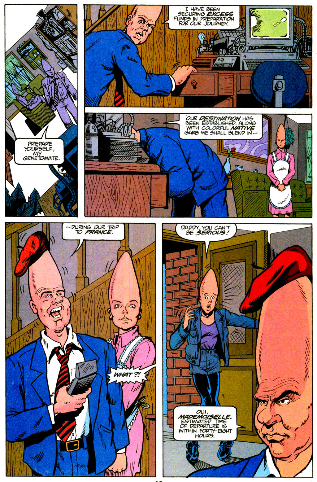 Read online Coneheads comic -  Issue #1 - 13