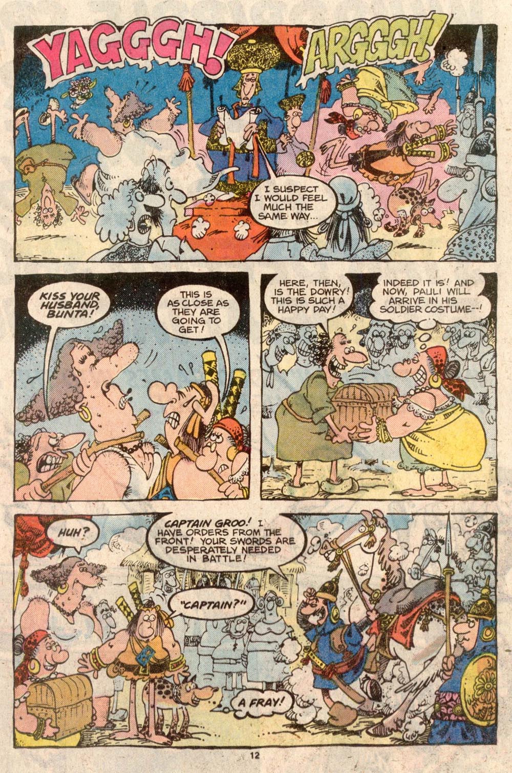 Read online Sergio Aragonés Groo the Wanderer comic -  Issue #42 - 12