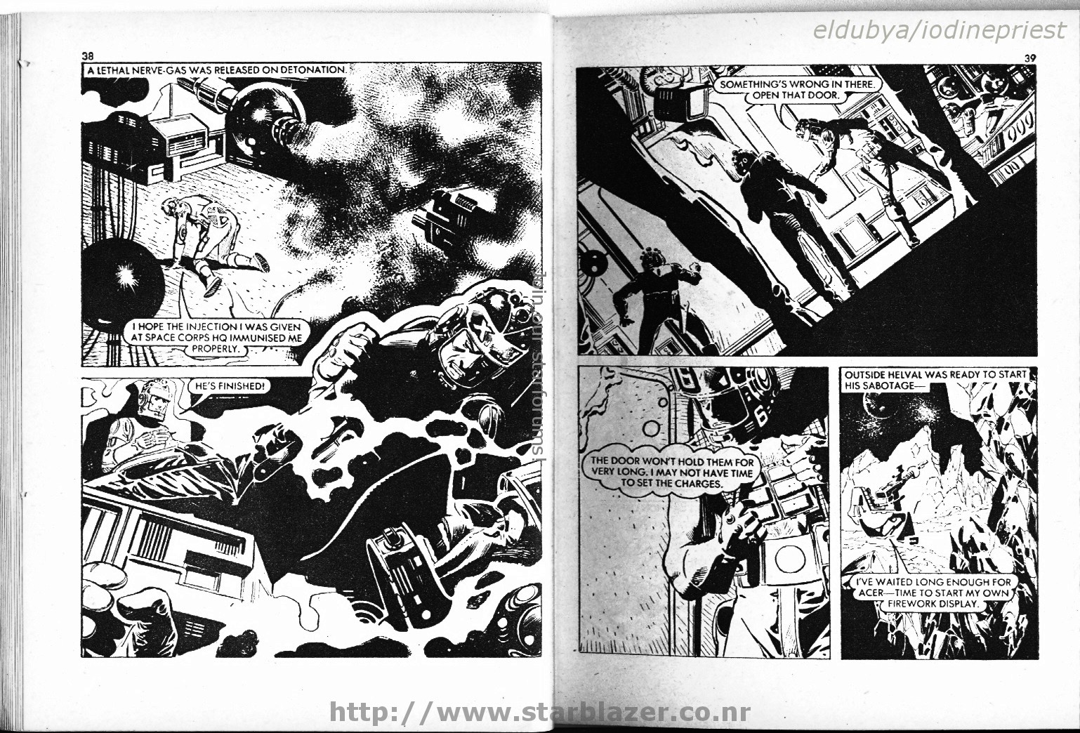 Read online Starblazer comic -  Issue #83 - 21