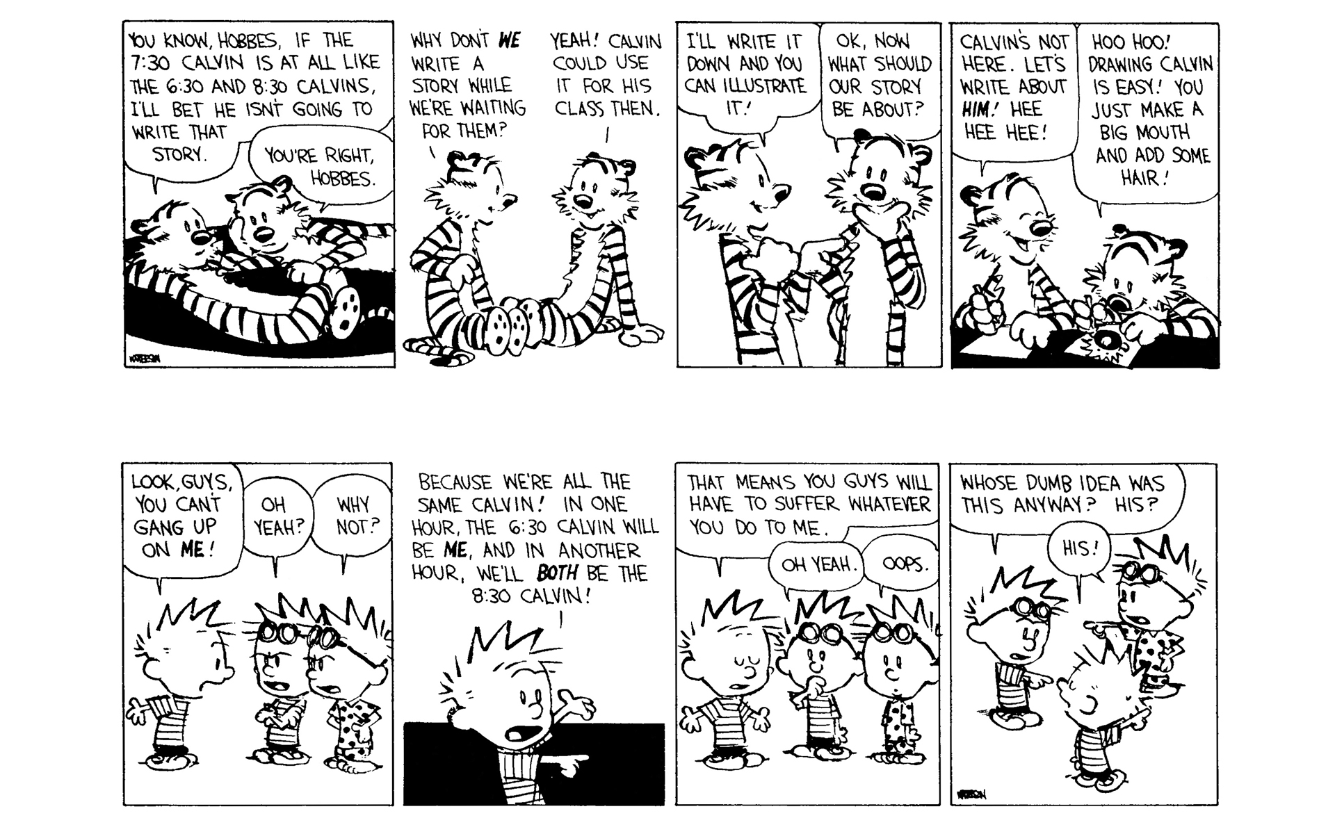 Read online Calvin and Hobbes comic -  Issue #8 - 83