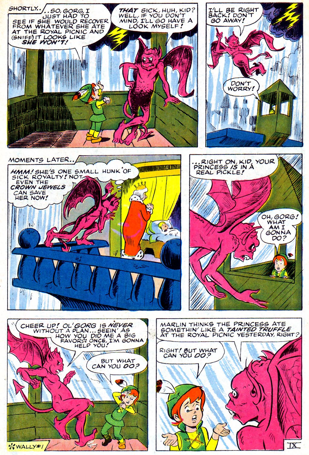 Read online Wally the Wizard comic -  Issue #9 - 10