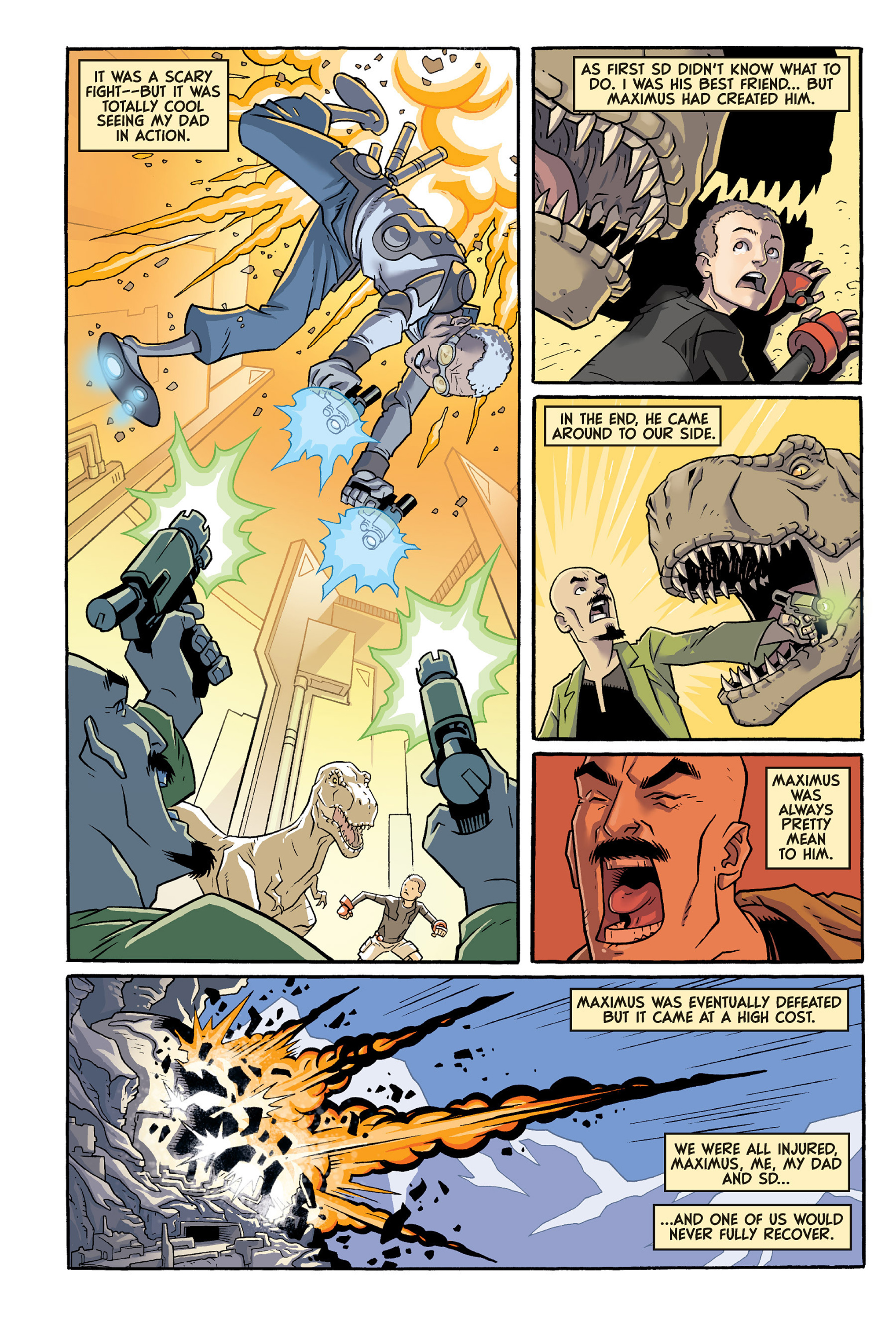 Read online Super Dinosaur (2011) comic -  Issue # _TPB 1 - 41
