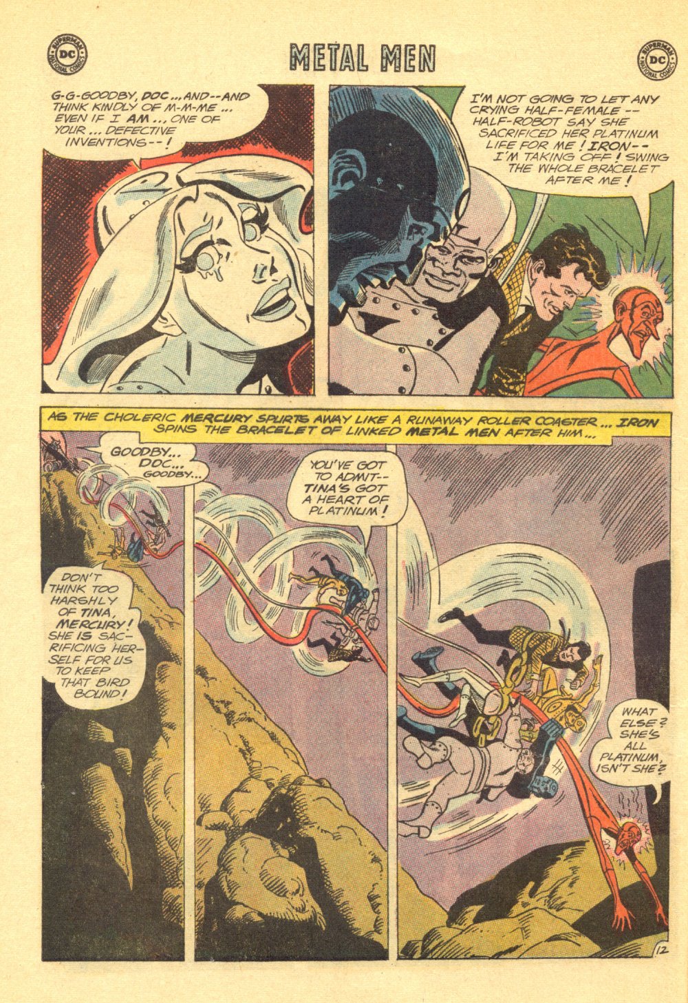 Read online Metal Men (1963) comic -  Issue #5 - 16