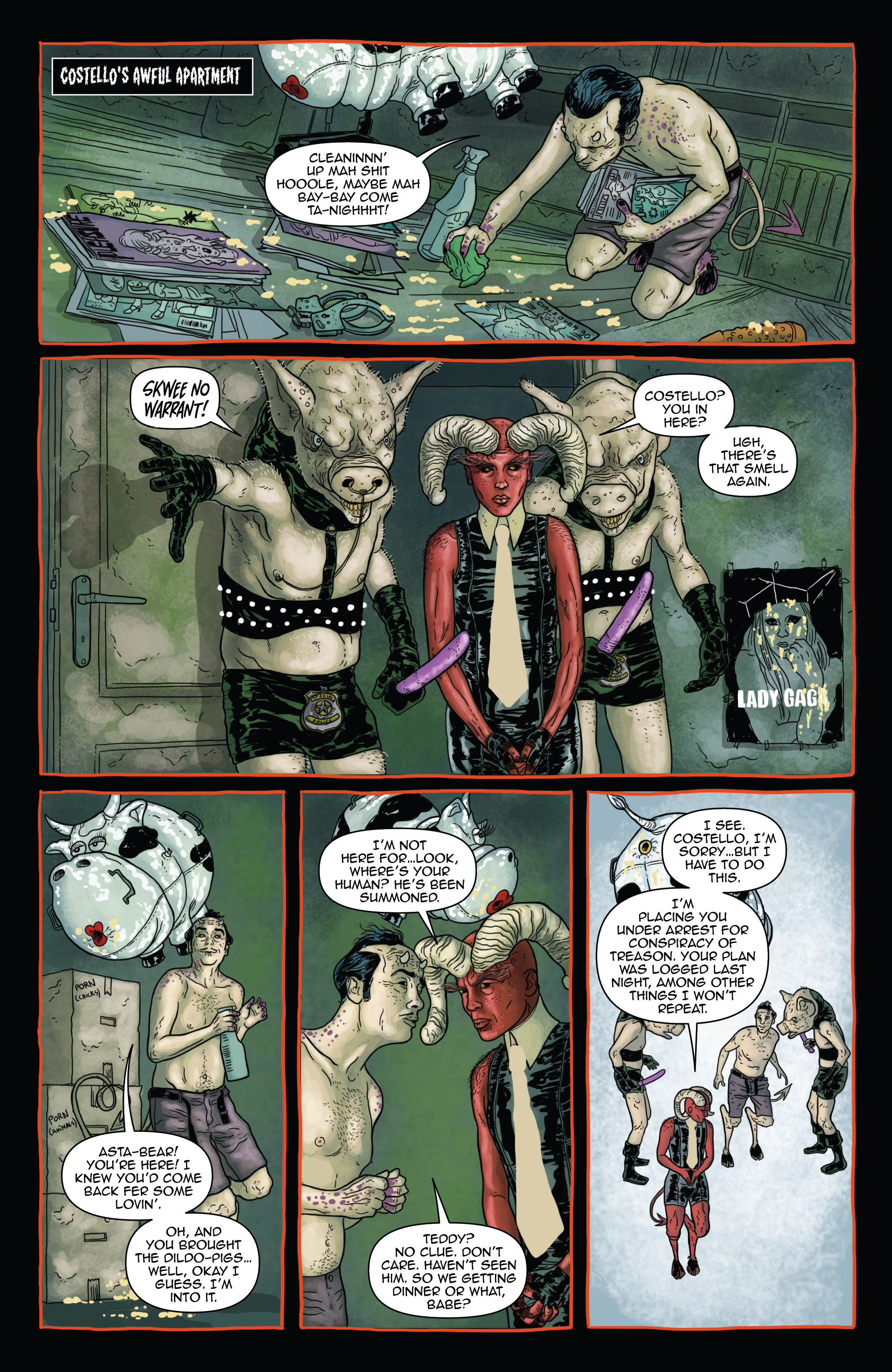 Read online Hot Damn comic -  Issue #4 - 13