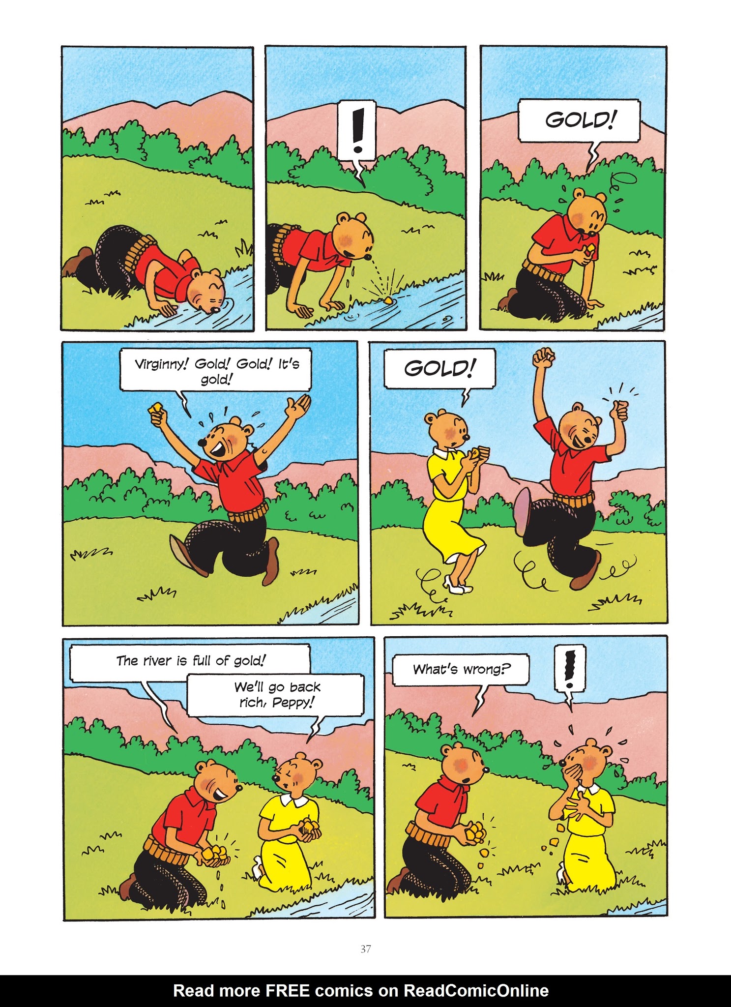 Read online Peppy in the Wild West comic -  Issue # TPB - 38