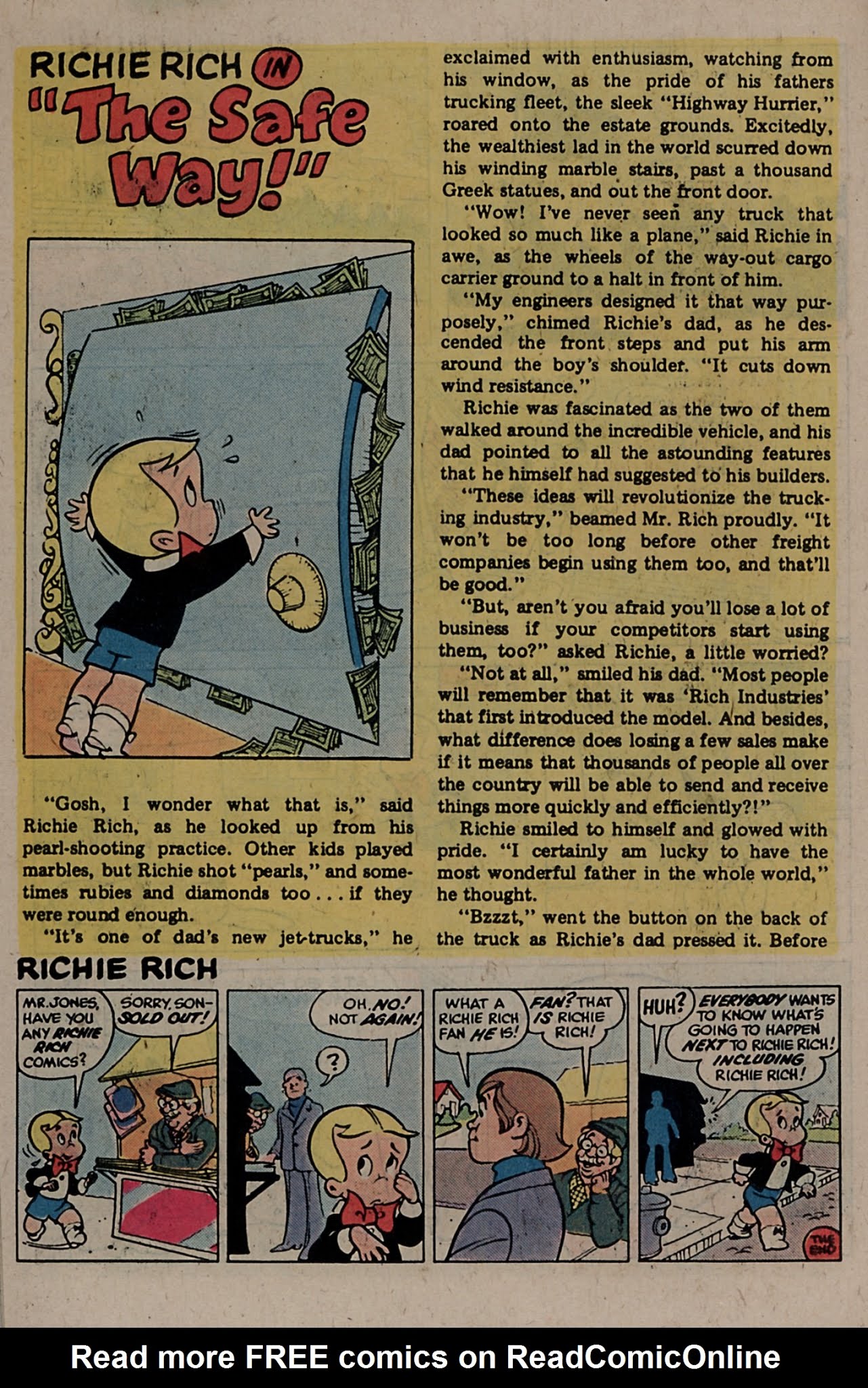 Read online Richie Rich & Dollar the Dog comic -  Issue #16 - 25