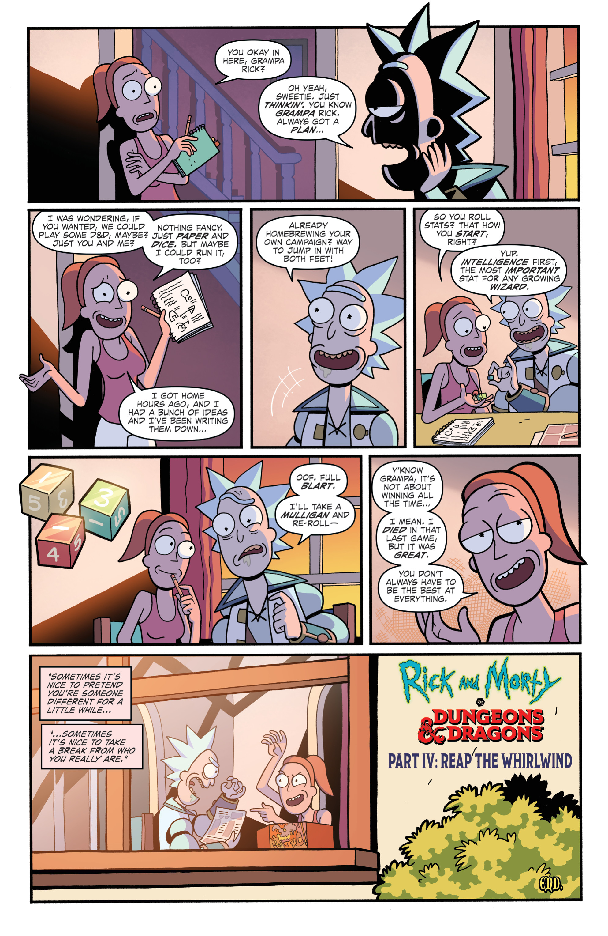 Read online Rick and Morty vs Dungeons & Dragons comic -  Issue # _TPB - 105