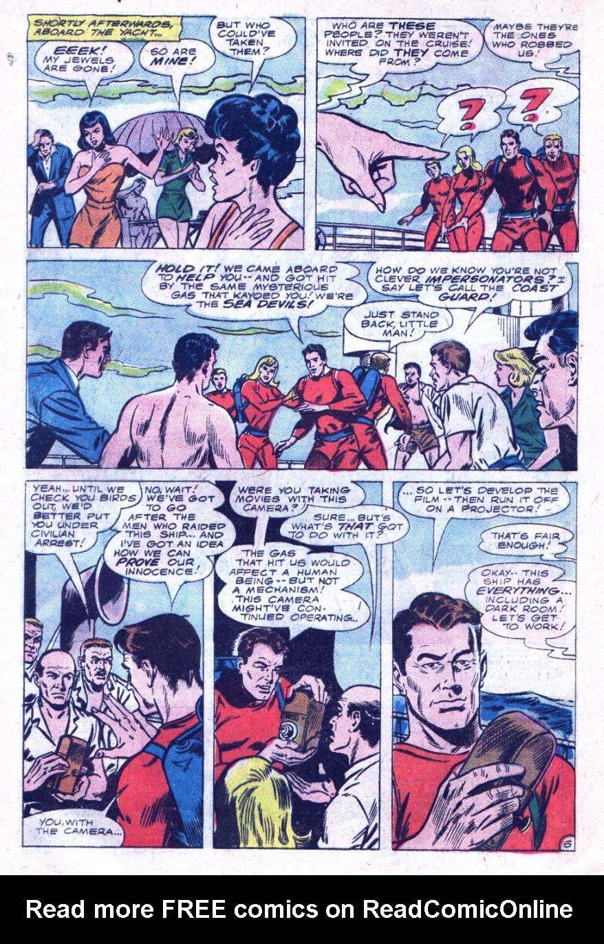 Read online Sea Devils comic -  Issue #33 - 9