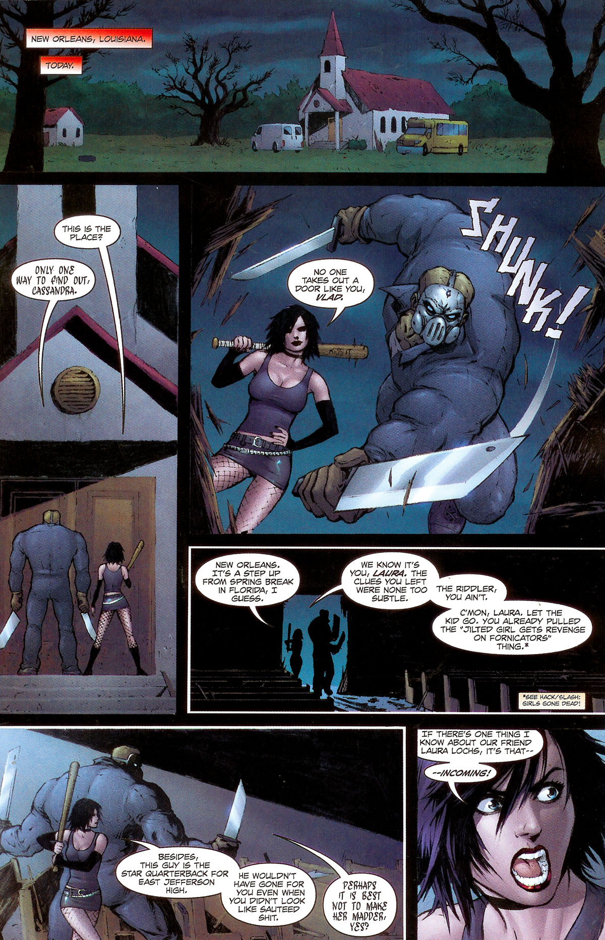 Read online Hack/Slash vs. Chucky comic -  Issue # Full - 7