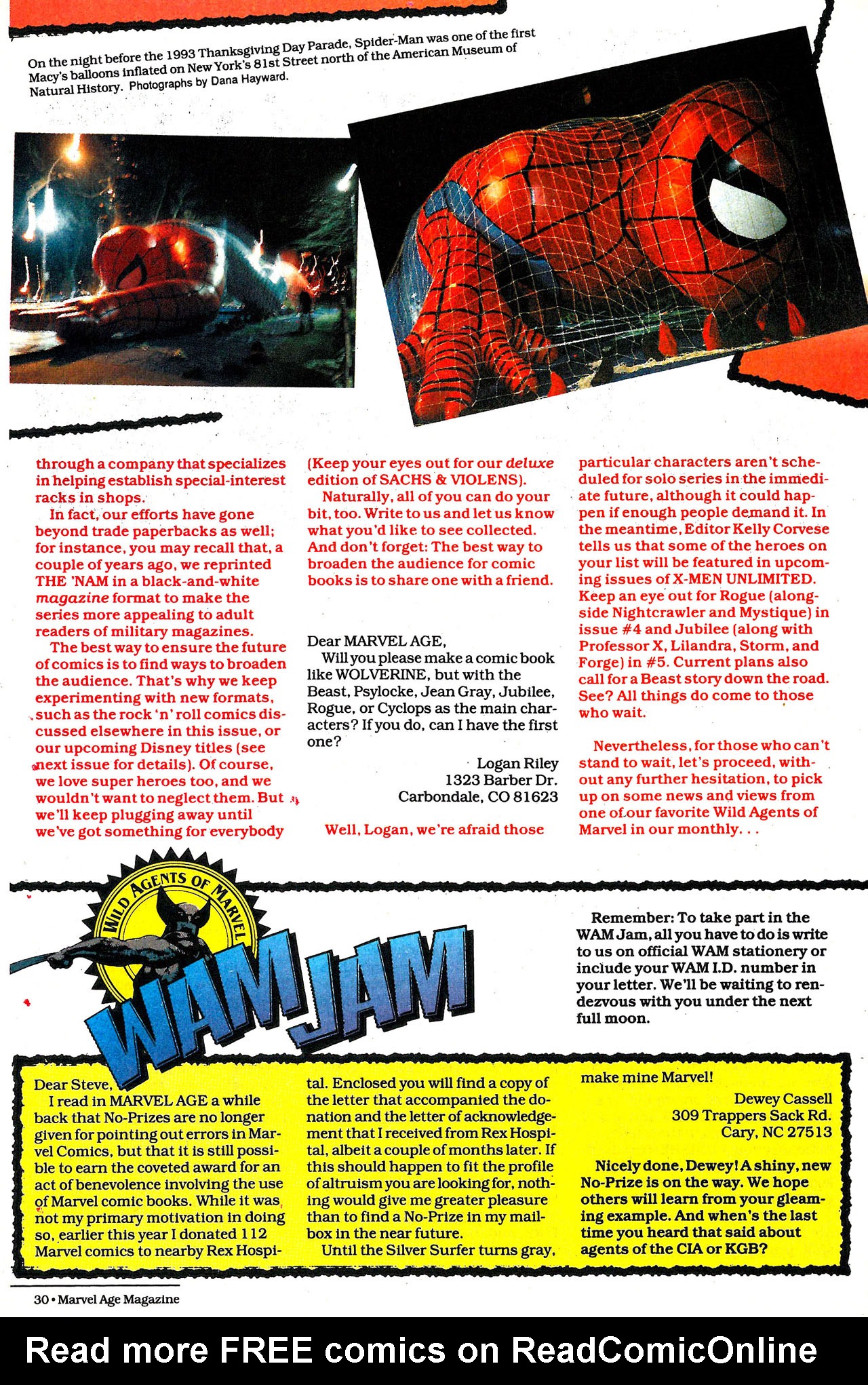 Read online Marvel Age comic -  Issue #136 - 28