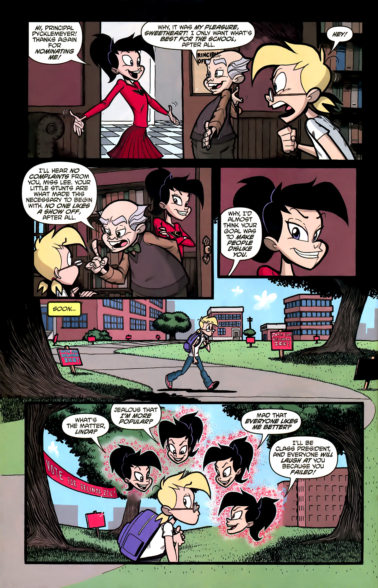 Read online Supergirl: Cosmic Adventures in the 8th Grade comic -  Issue #2 - 13