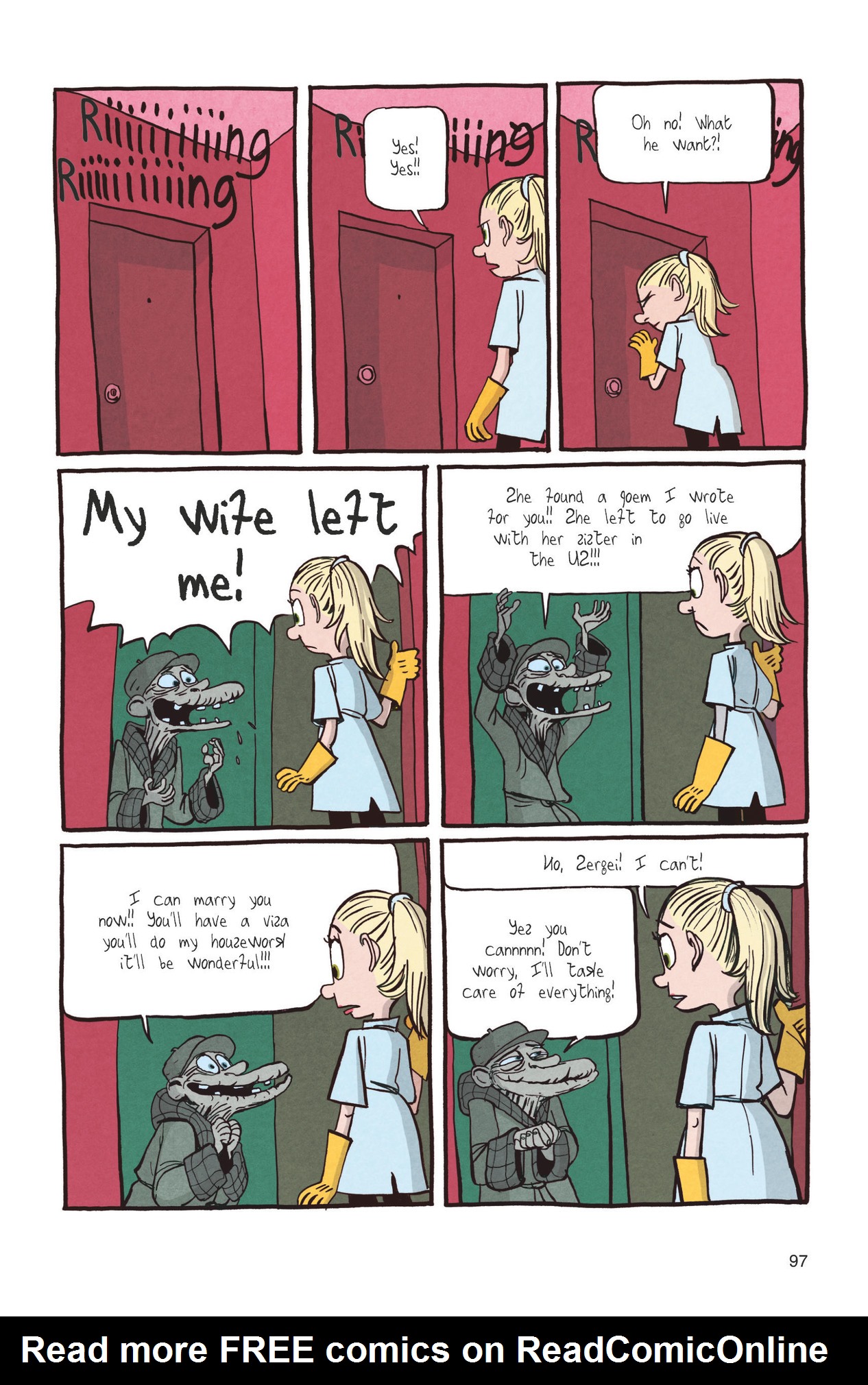 Read online Giselle & Beatrice comic -  Issue # TPB - 97