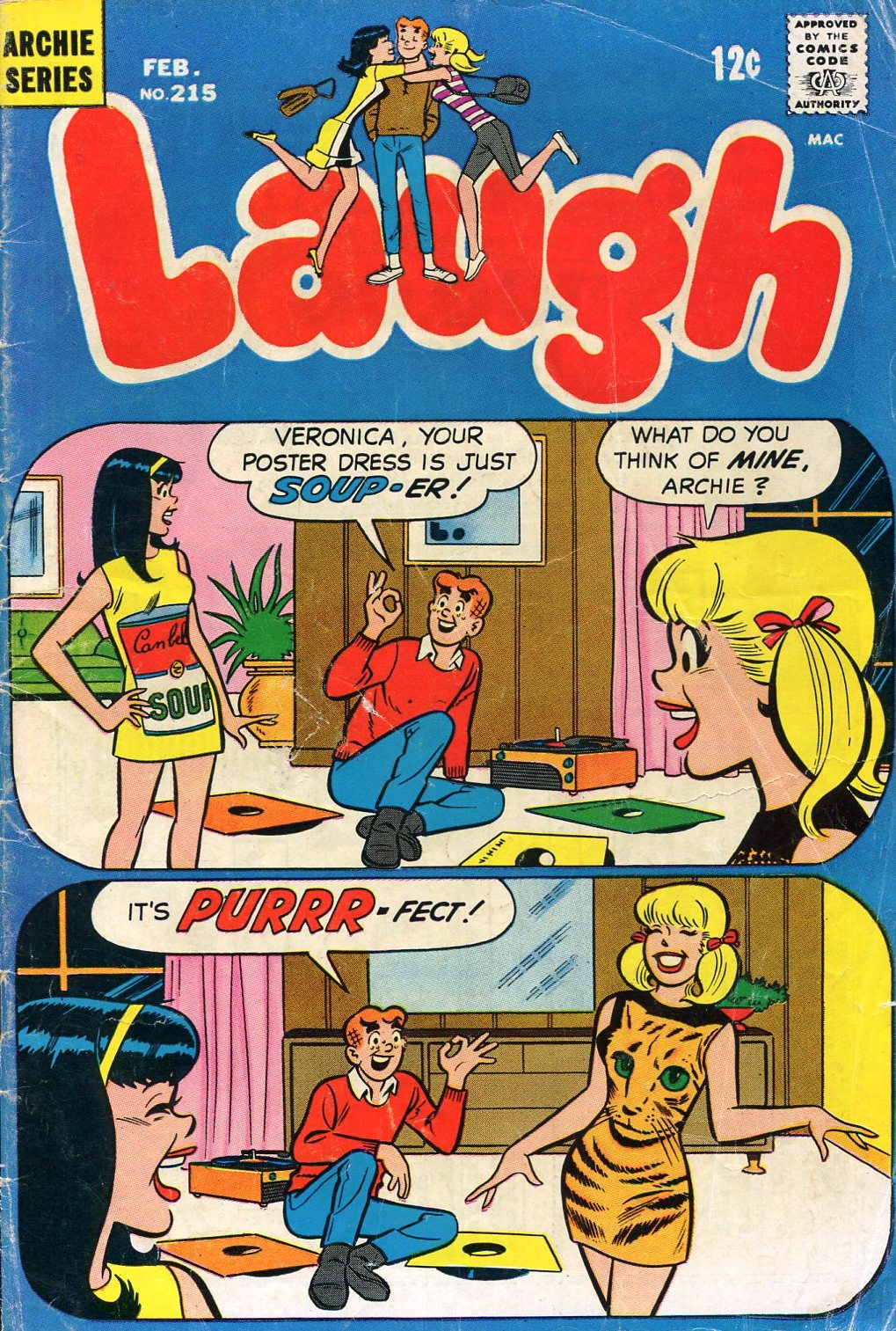 Read online Laugh (Comics) comic -  Issue #215 - 1