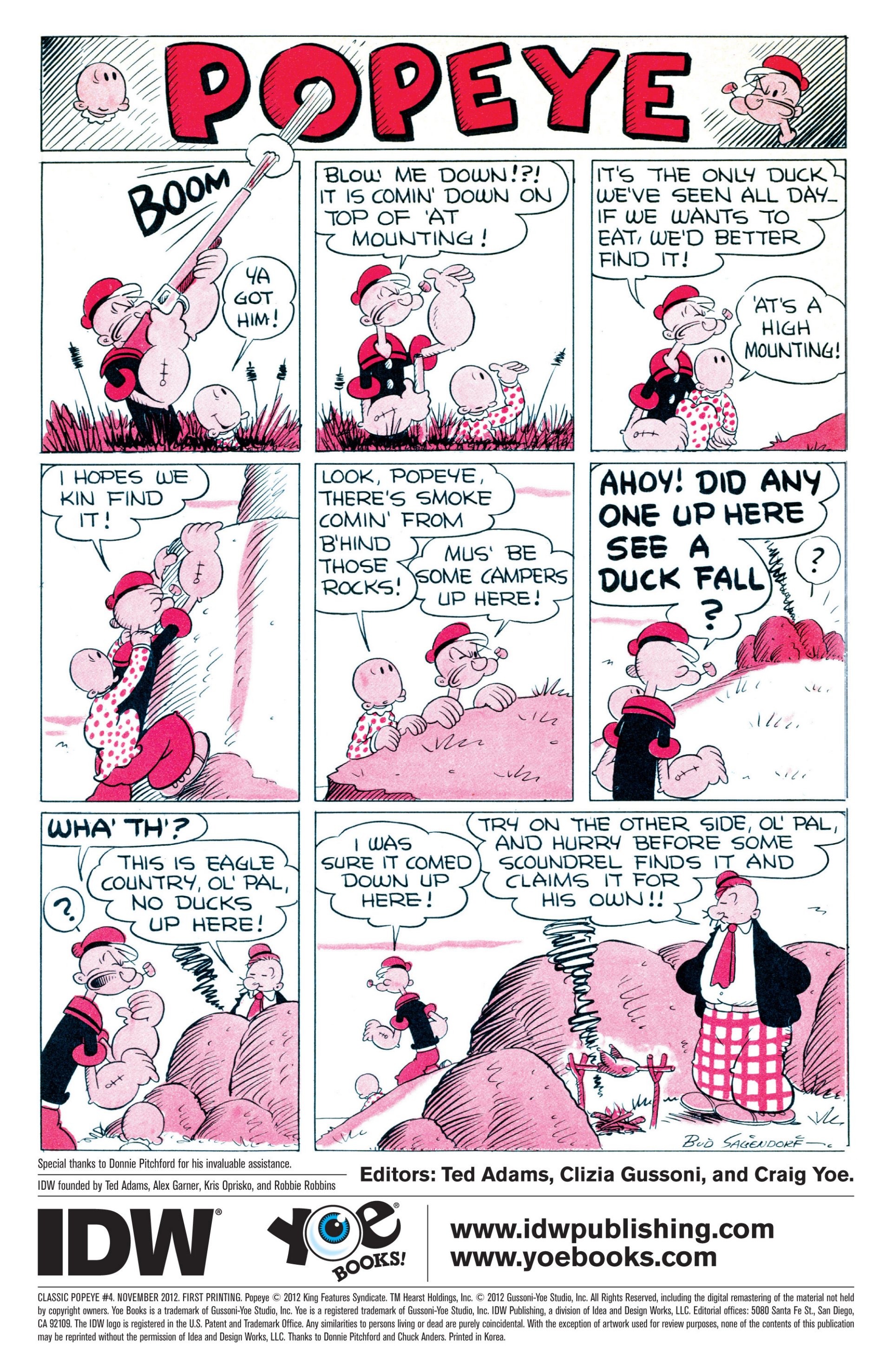 Read online Classic Popeye comic -  Issue #4 - 2