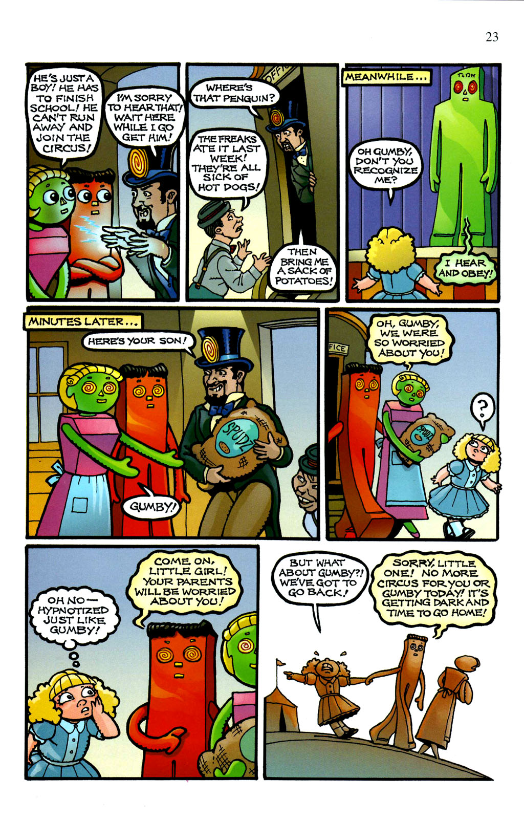 Read online Gumby (2006) comic -  Issue #2 - 25