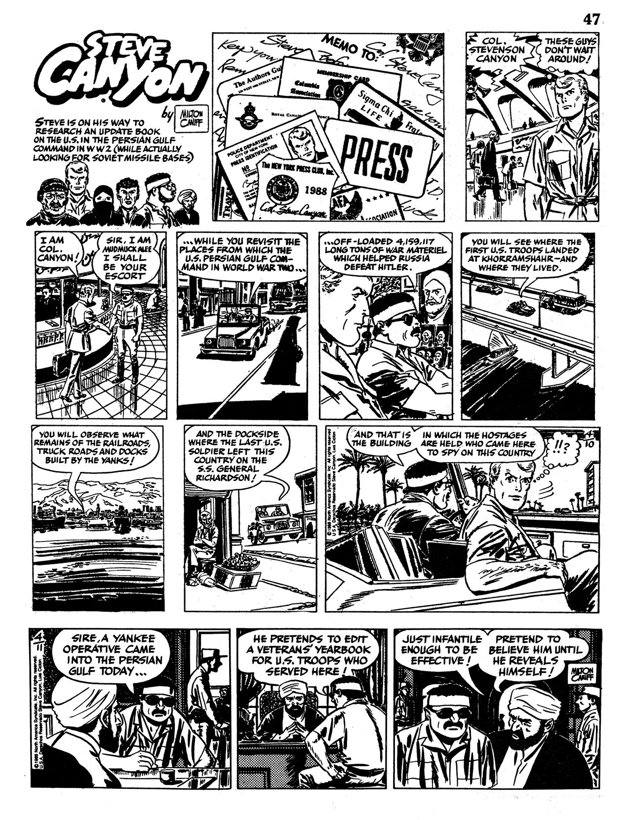 Read online Comics Revue comic -  Issue #47 - 49