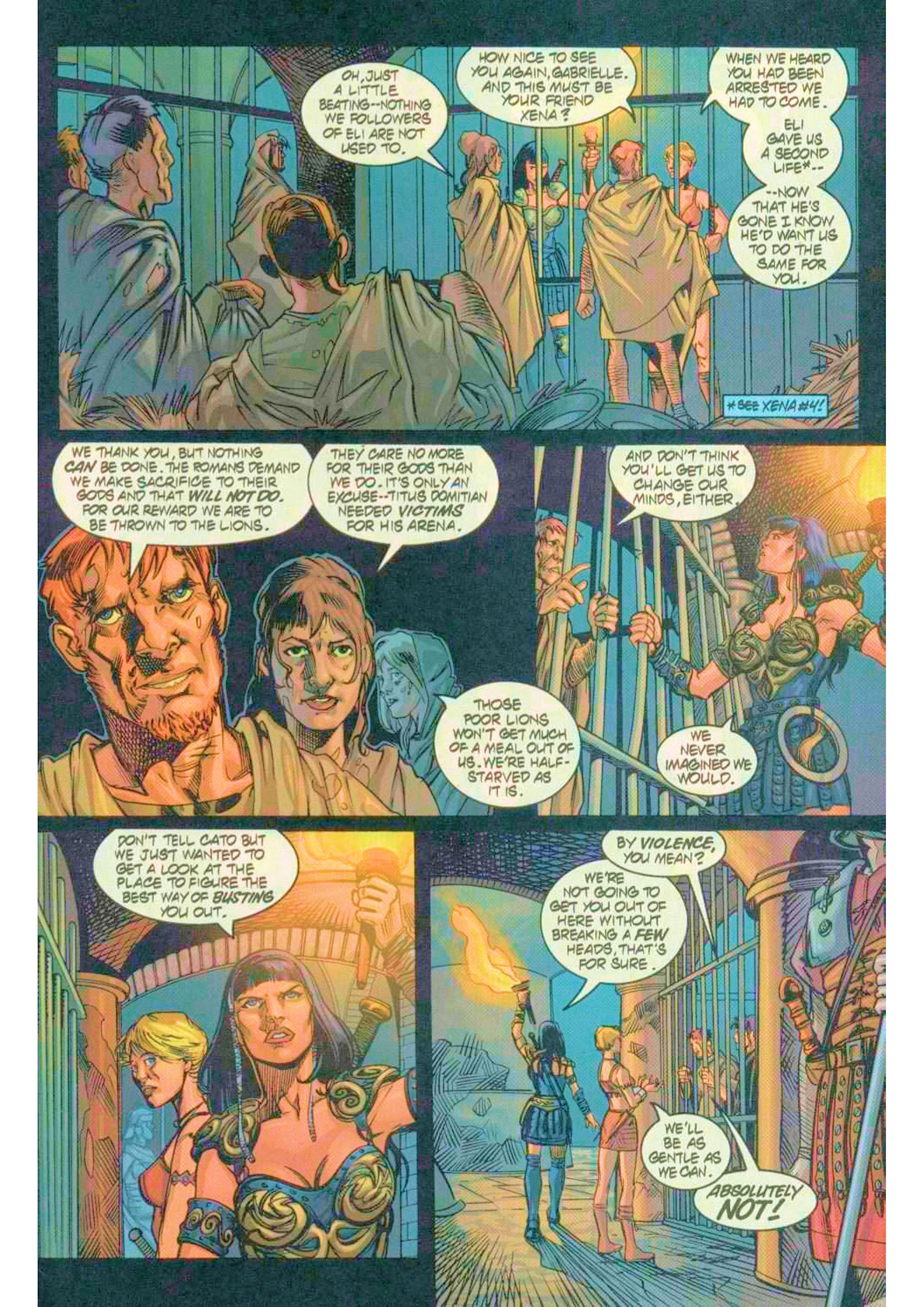 Read online Xena: Warrior Princess (1999) comic -  Issue #7 - 8
