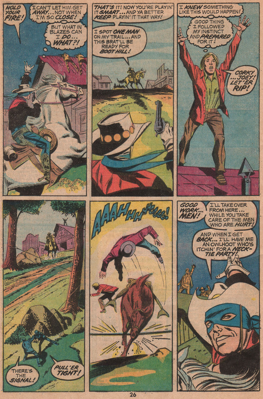 Read online The Outlaw Kid (1970) comic -  Issue #14 - 28
