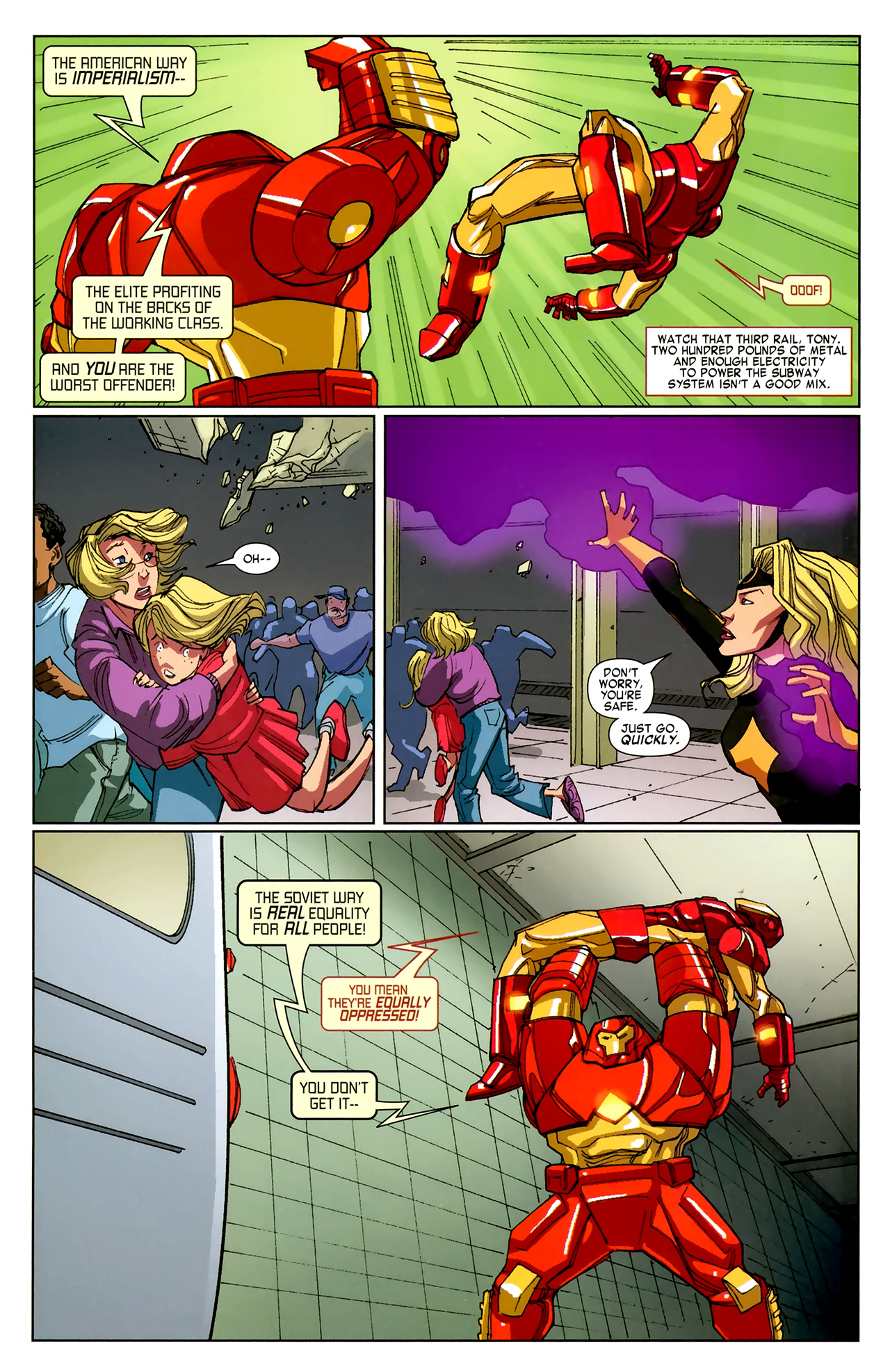 Read online Iron Man & the Armor Wars comic -  Issue #4 - 17