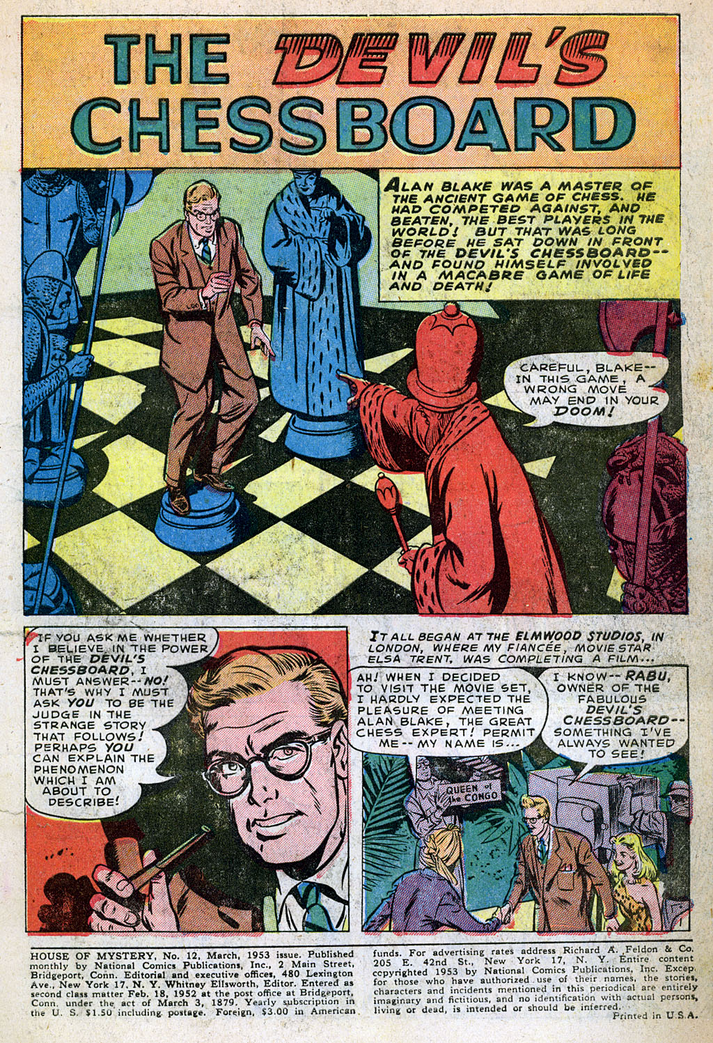 Read online House of Mystery (1951) comic -  Issue #12 - 3