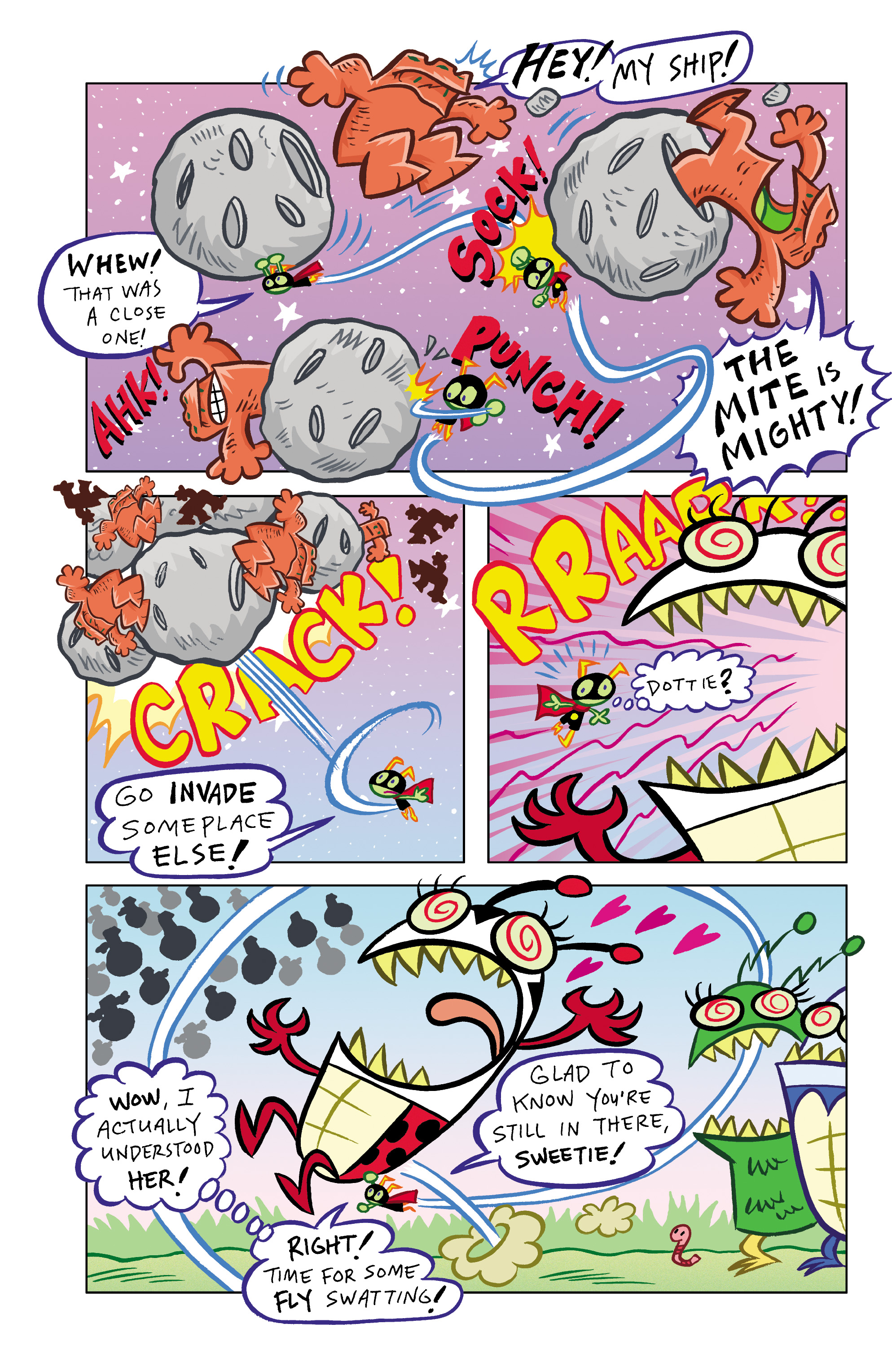 Read online Aw Yeah Comics: Action Cat & Adventure Bug comic -  Issue #1 - 31