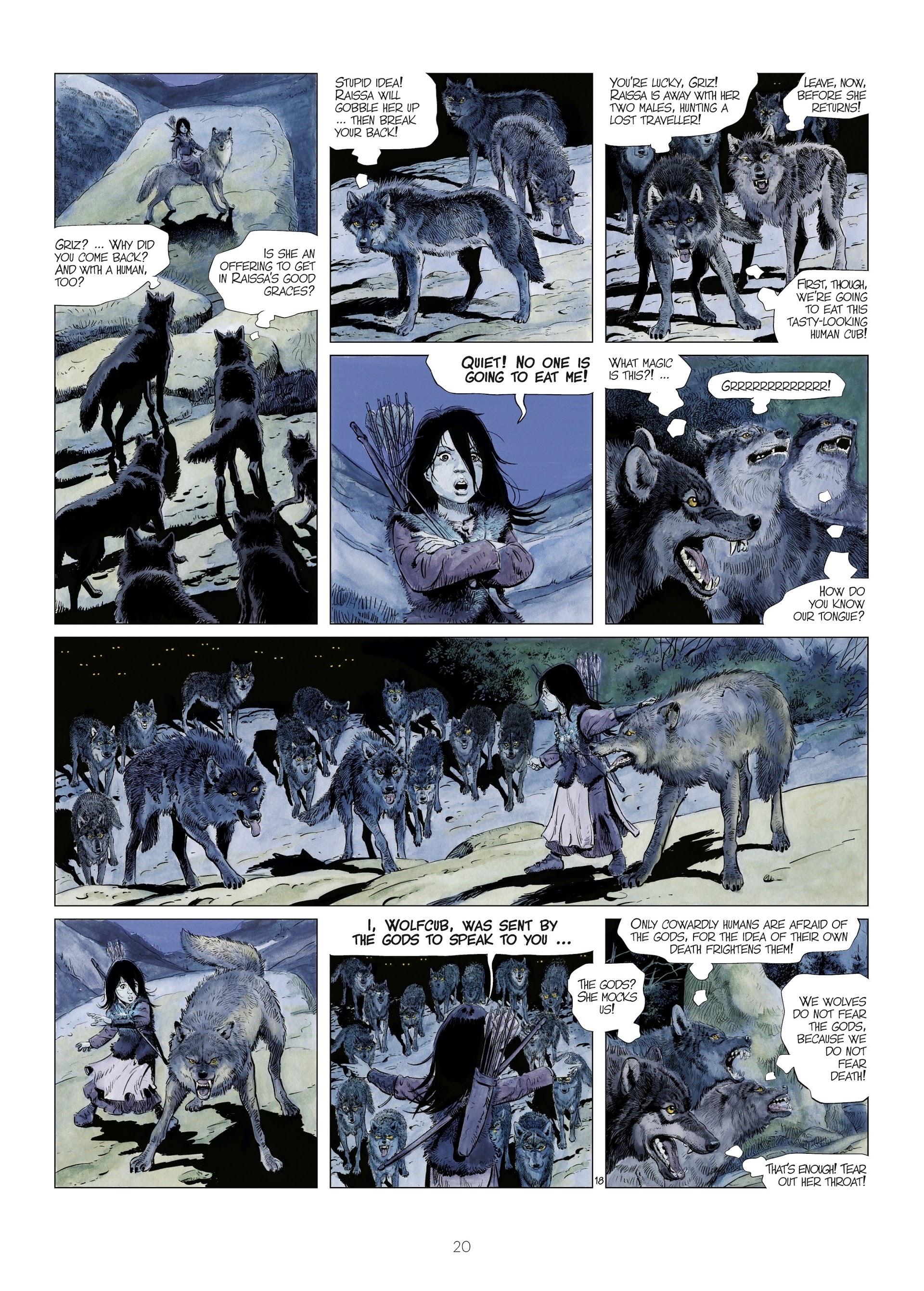 Read online The World of Thorgal: Wolfcub comic -  Issue #1 - 22