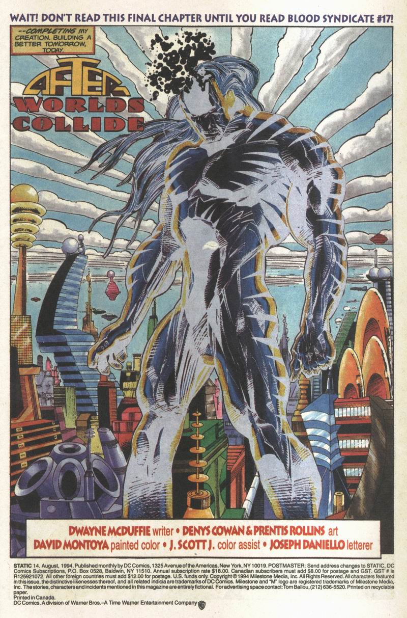 Read online Static comic -  Issue #14 - 4