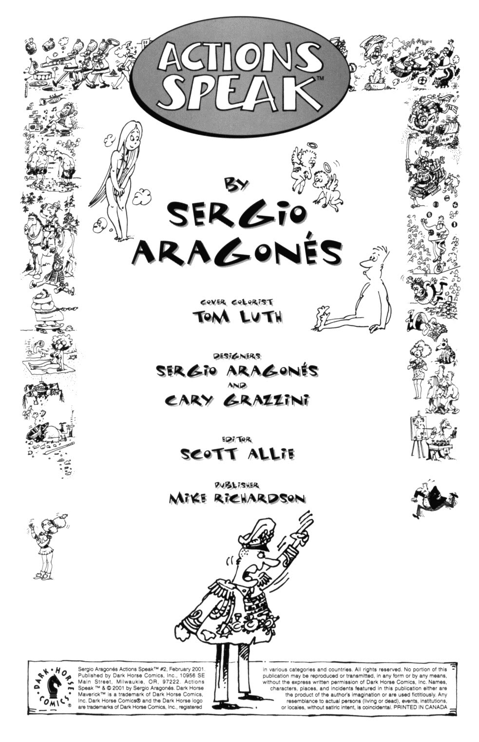 Read online Sergio Aragonés Actions Speak comic -  Issue #2 - 2