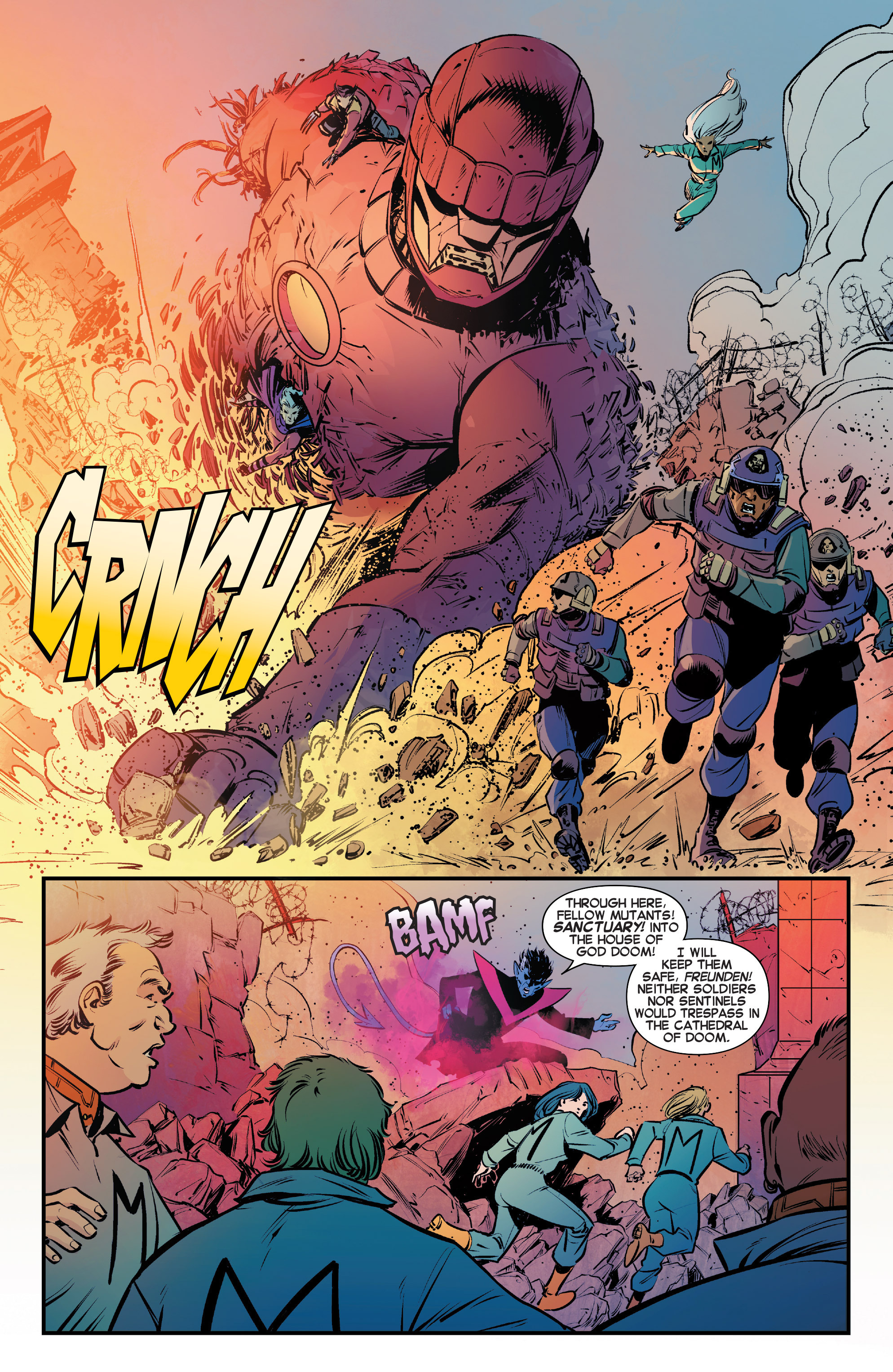 Read online Years of Future Past comic -  Issue #4 - 10