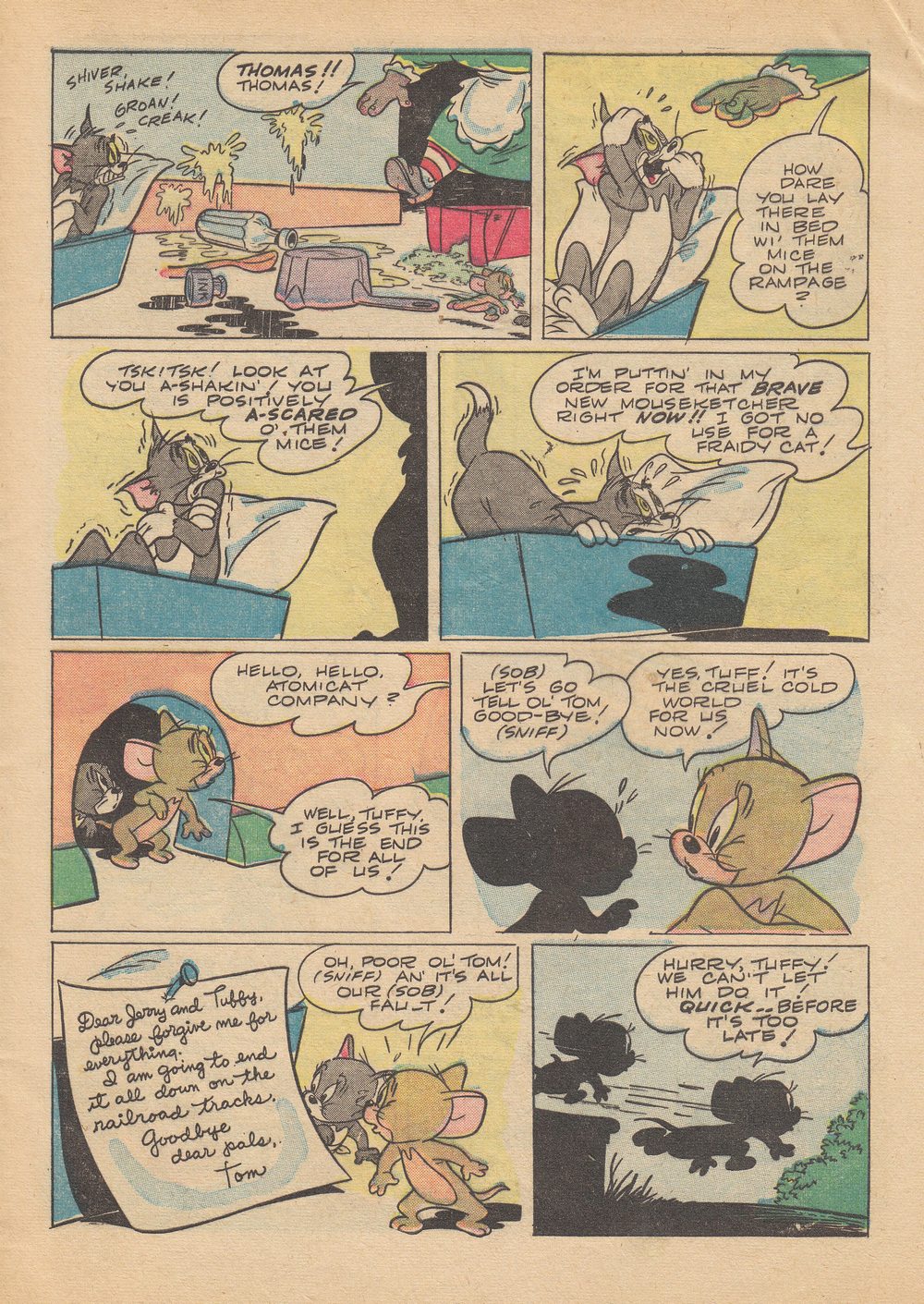 Read online Tom & Jerry Comics comic -  Issue #61 - 10